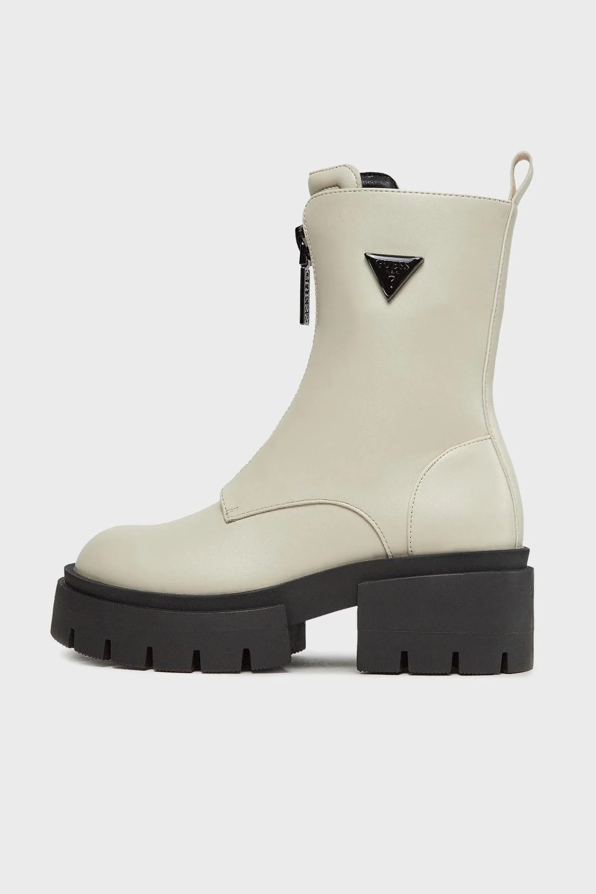 Guess Leila Fermuarlı Bayan Bot FL8LEL ELE10 MILK EKRU - 4