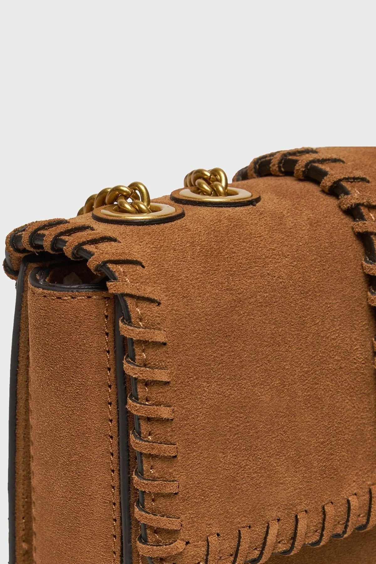 Guess Libera Logolu Hakiki Deri Zincir Askılı HWSA9002210 Bayan Çanta HWSA90 02210 COG TABA - 6