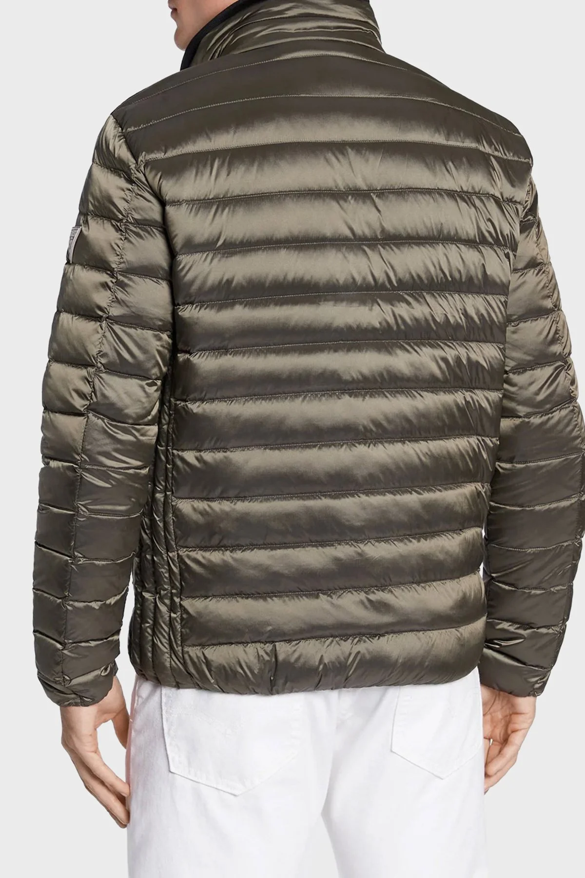 Guess Light Kapitoneli Regular Fit Kuş Tüyü Dolgulu Şişme M1RL47WDQ50 Erkek Mont M1RL47 WDQ50 G1CA HAKİ - 3