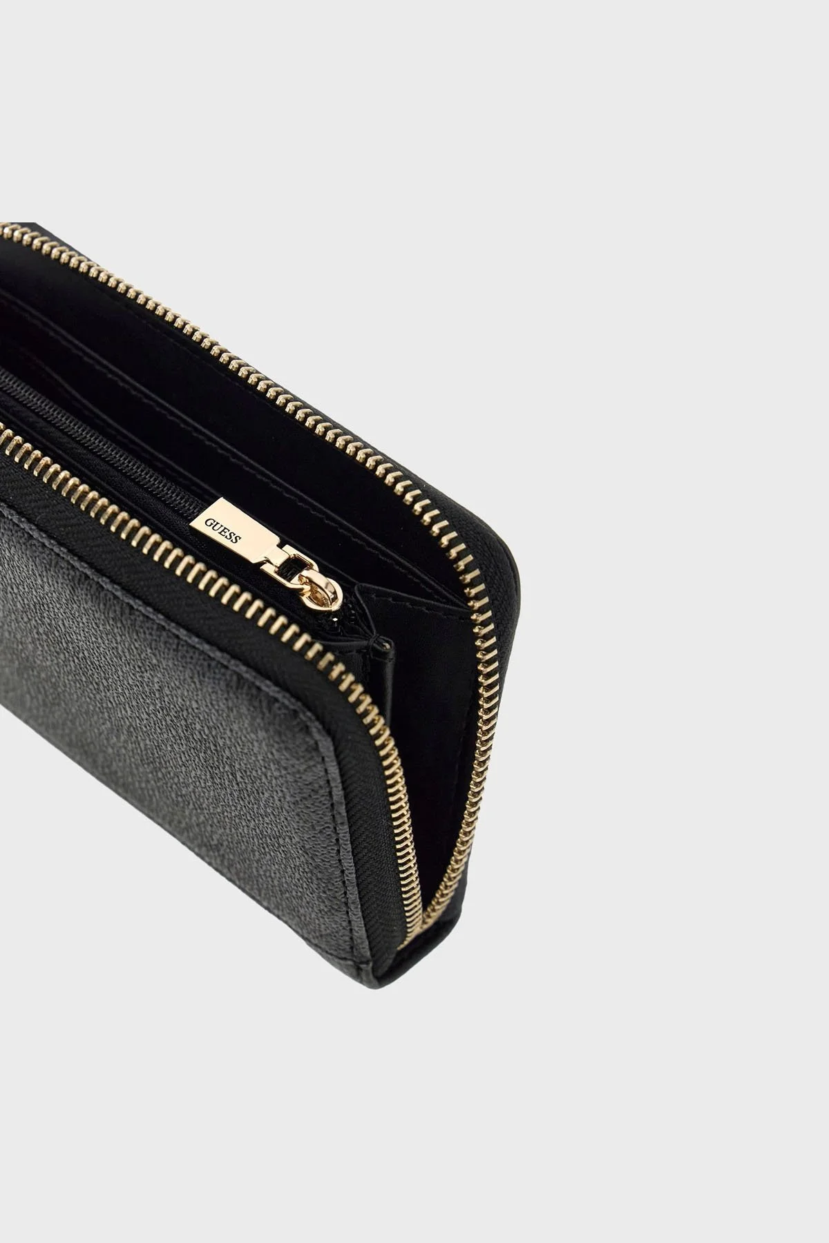 Guess Lindsey 4G Fermuarlı SWSG9749140 Kadın Cüzdan SWSG97 49140 CLO Antrasit - 4