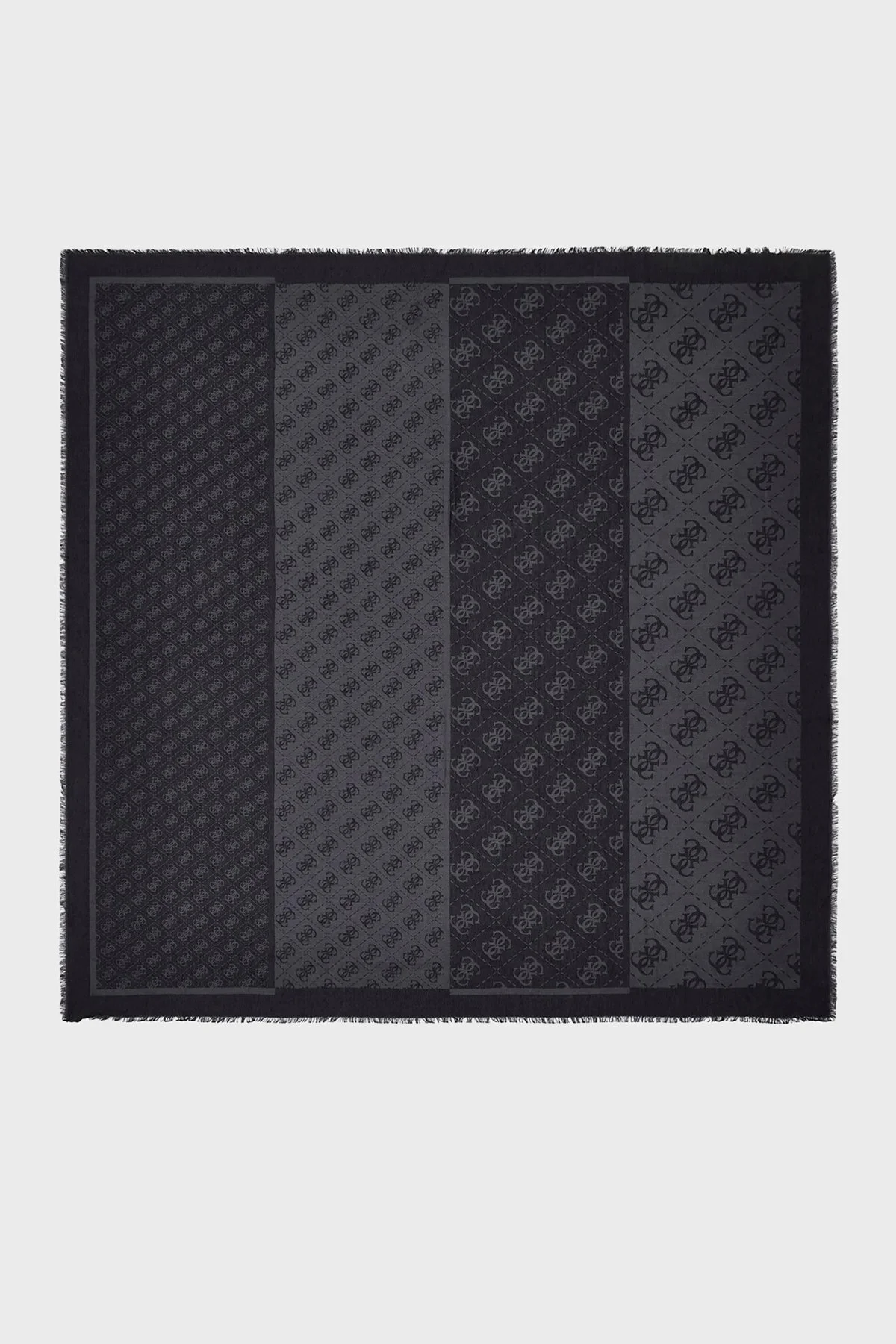 Guess Lindsey Logolu 120 x 120 cm AW5526VIS03 Kadın Eşarp AW5526 VIS03 CLO Antrasit - 1