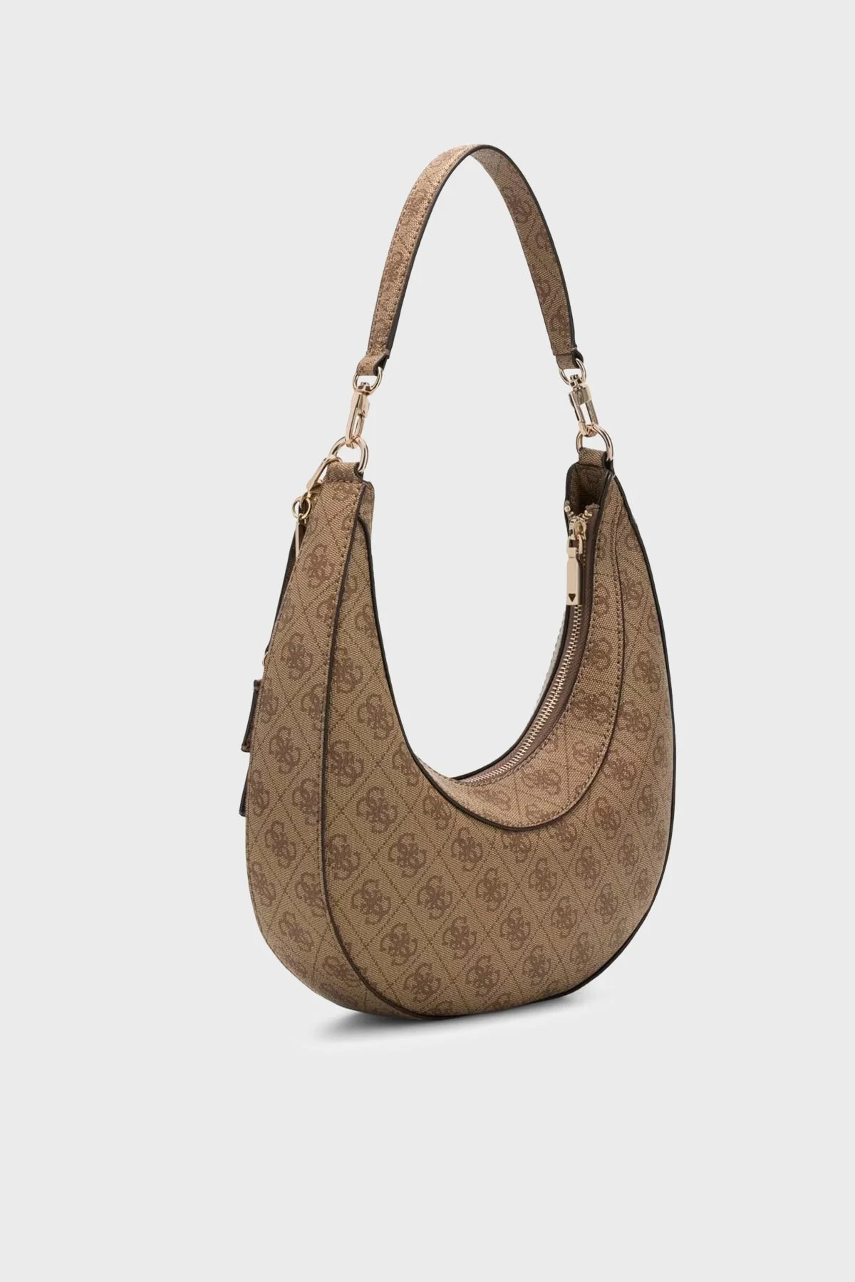 Guess Lindsey Logolu Çıkarılabilir Askılı HWSG9749010 Kadın Çanta HWSG97 49010 LTL Kahve - 2