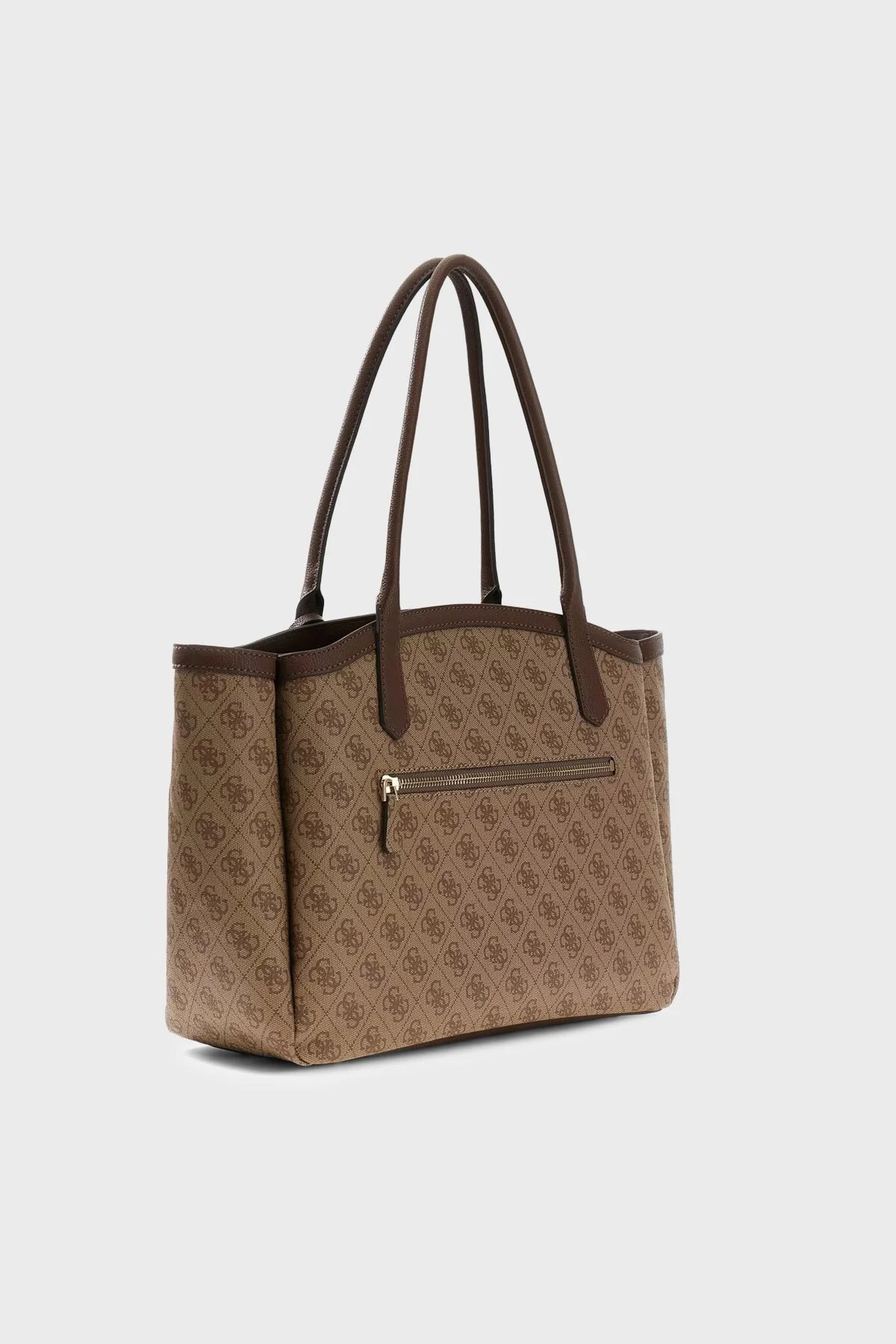 Guess Lindsey Logolu Omuz Askılı HWSG9749230 Kadın Çanta HWSG97 49230 LTL Kahve - 4