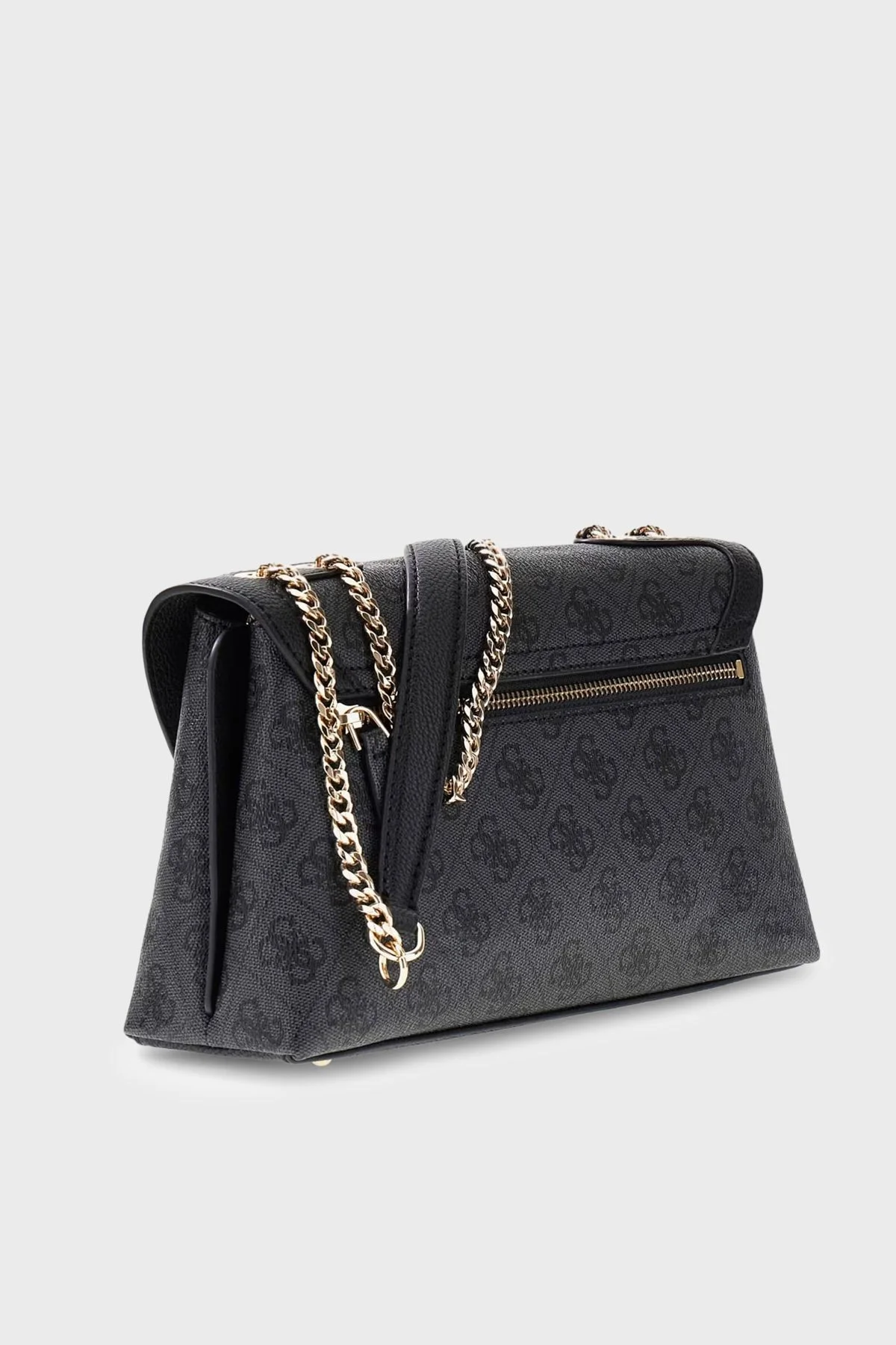 Guess Lindsey Logolu Zincir Askılı HWSG9749210 Kadın Çanta HWSG97 49210 CLO Antrasit - 3