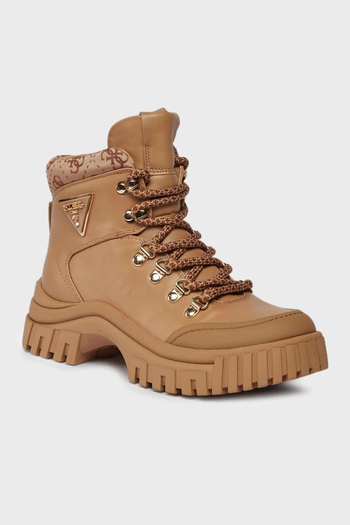 Guess Lofira Logolu Bayan Bot FL8LOFELE12 BEIGE CAMEL - 2