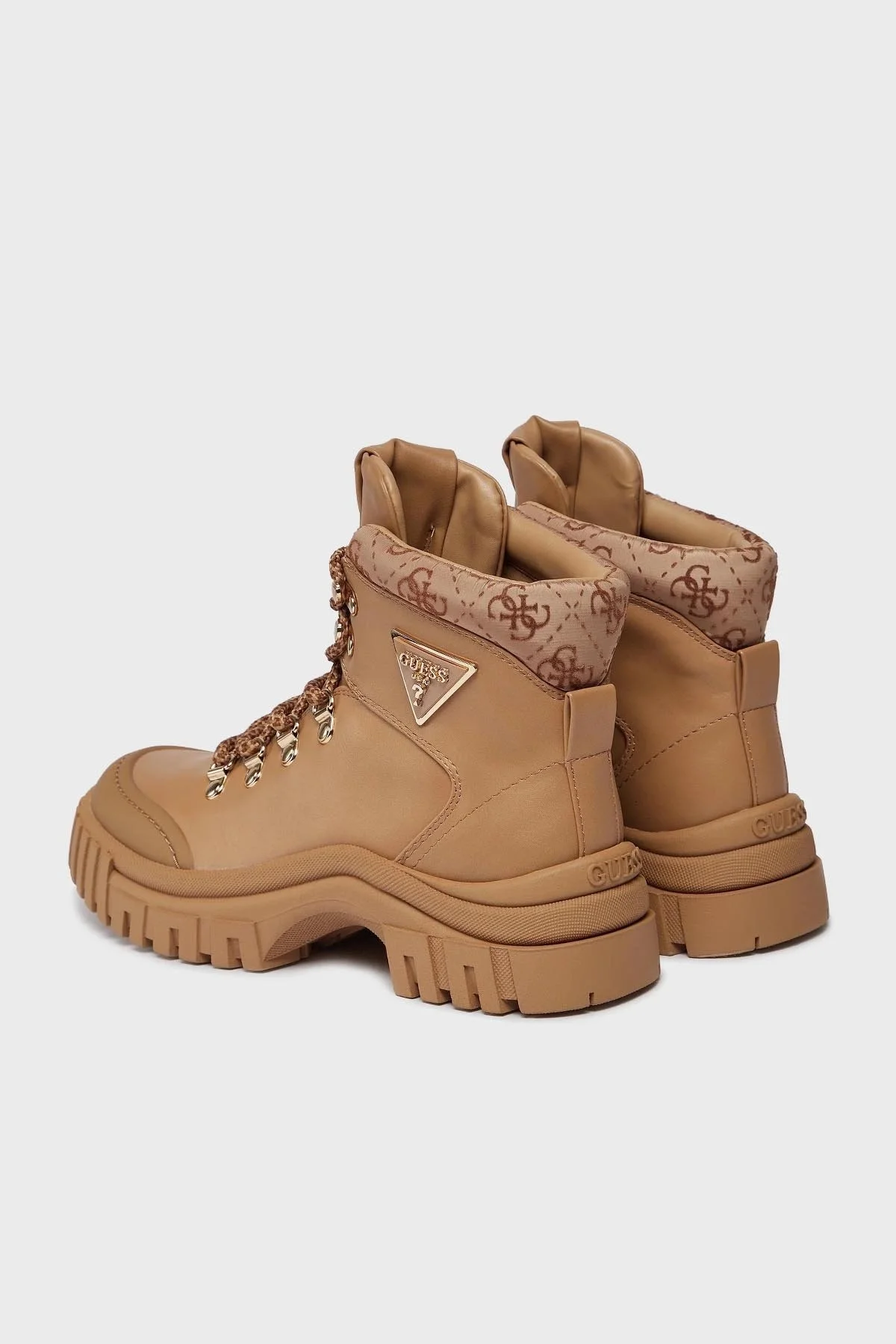 Guess Lofira Logolu Bayan Bot FL8LOFELE12 BEIGE CAMEL - 3