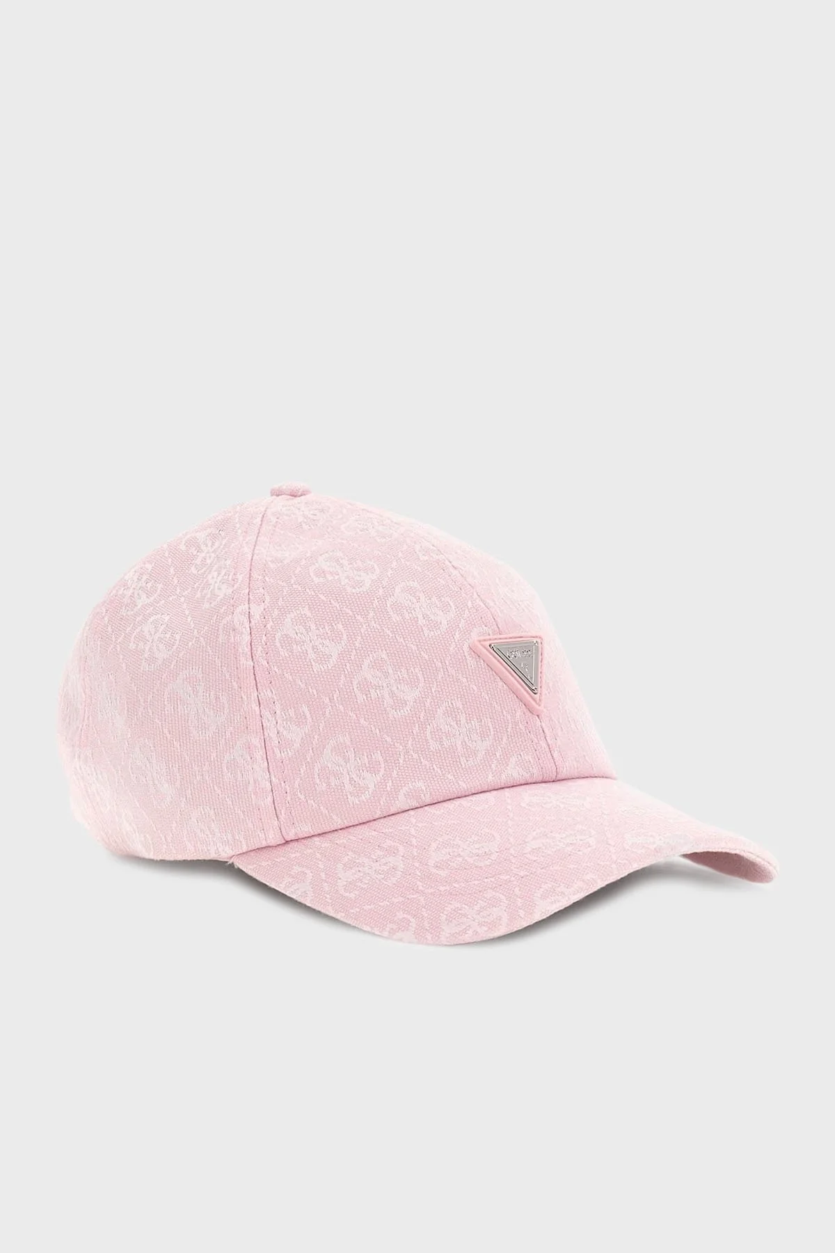 Guess Logo Baseball 4G Jakarlı Logo Baskılı V5GZ03WH492 Bayan Şapka V5GZ03 WH492 F6EY AÇIK PEMBE - 1