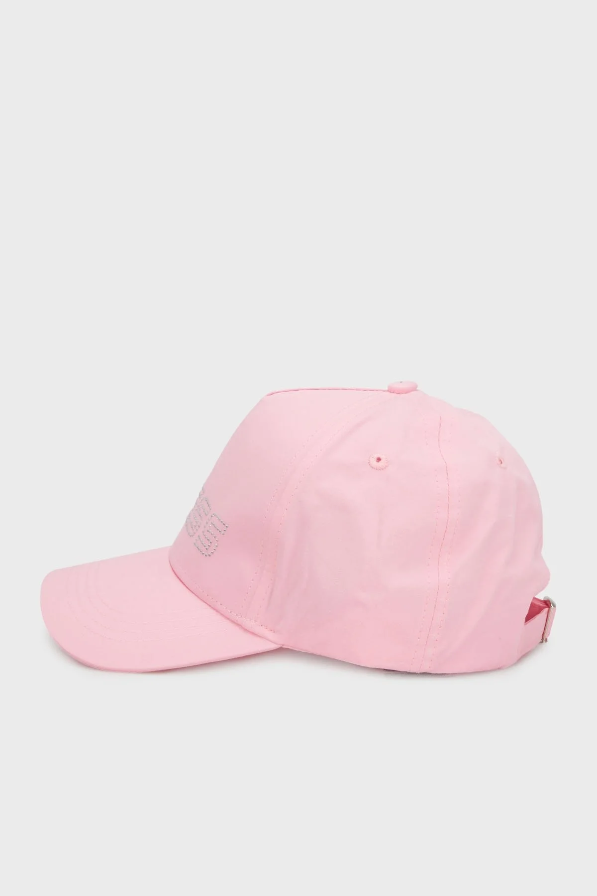 Guess Logo Baseball Taşlı Logolu % 100 Pamuk V5GZ01WO08O Bayan Şapka V5GZ01 WO08O PSPK PEMBE - 5