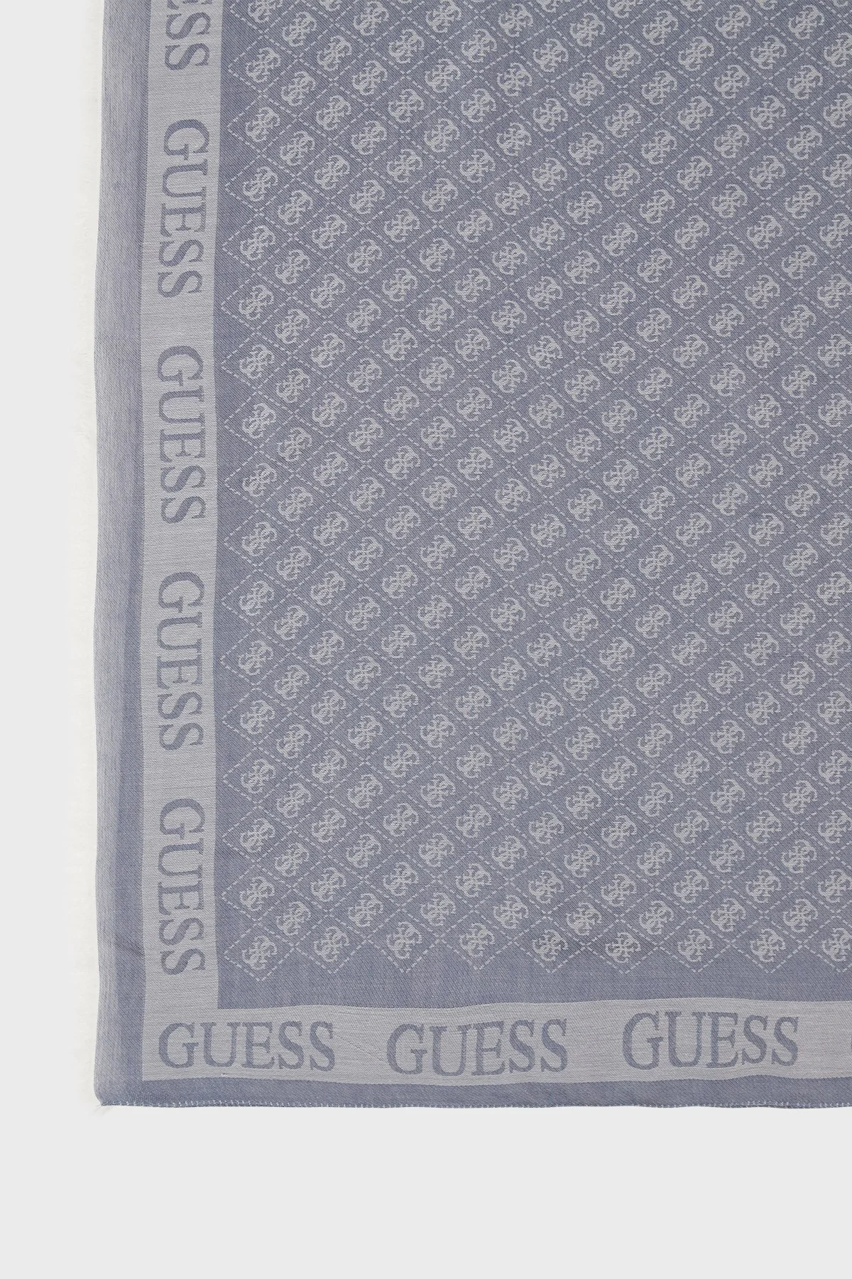 Guess Logo Detaylı 80x178 cm Bayan Şal AW9450VIS03 WIS LACİVERT - 3