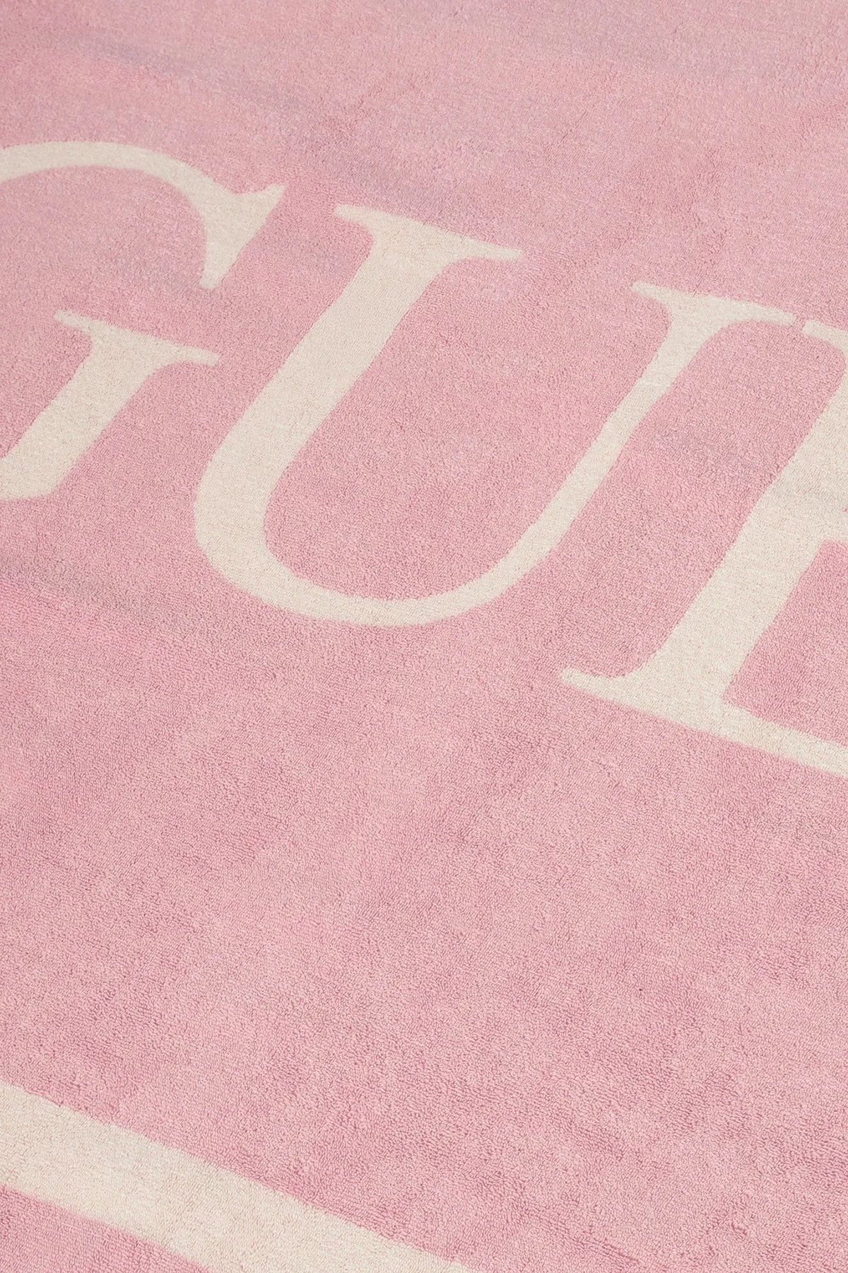 Guess Logolu % 100 Pamuk 100 x 180 cm E5GZ13SG00P Bayan Plaj Havlusu E5GZ13 SG00P G65G Pembe - 2