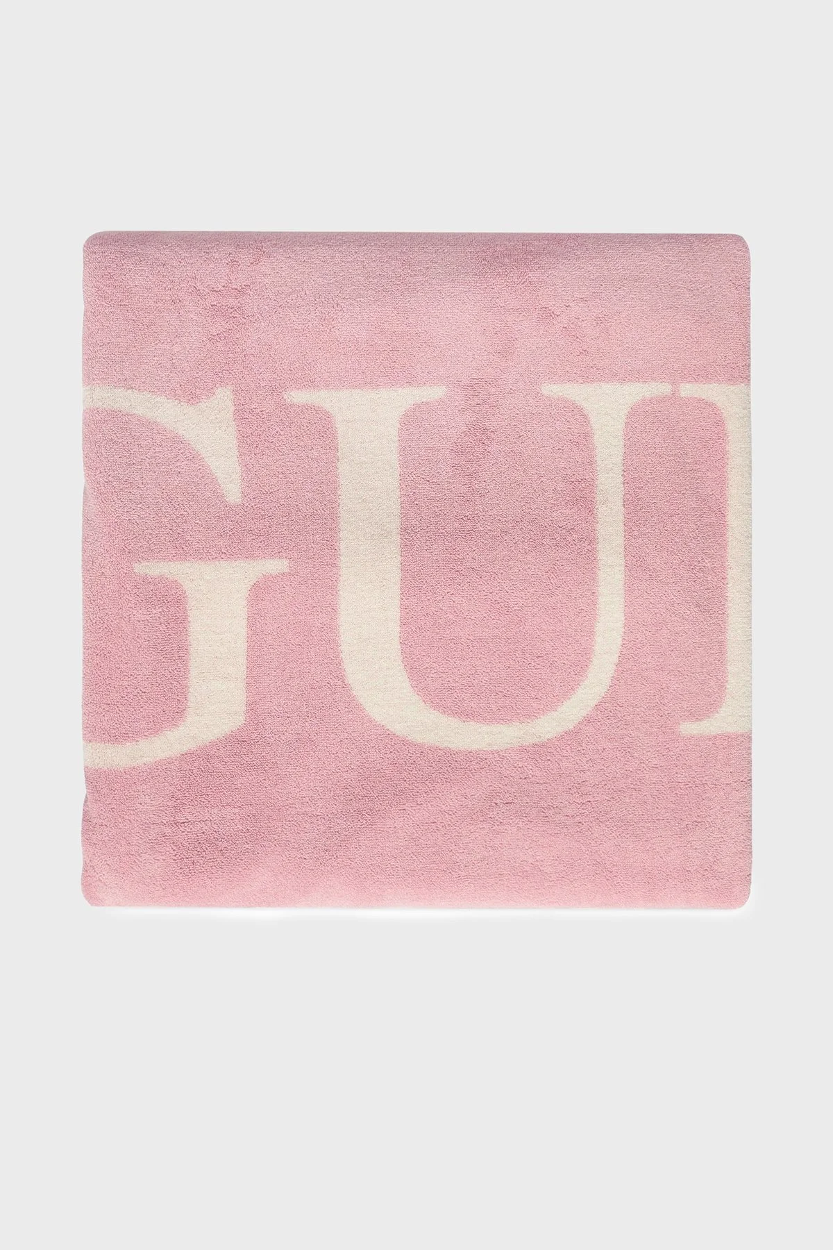 Guess Logolu % 100 Pamuk 100 x 180 cm E5GZ13SG00P Bayan Plaj Havlusu E5GZ13 SG00P G65G Pembe - 3