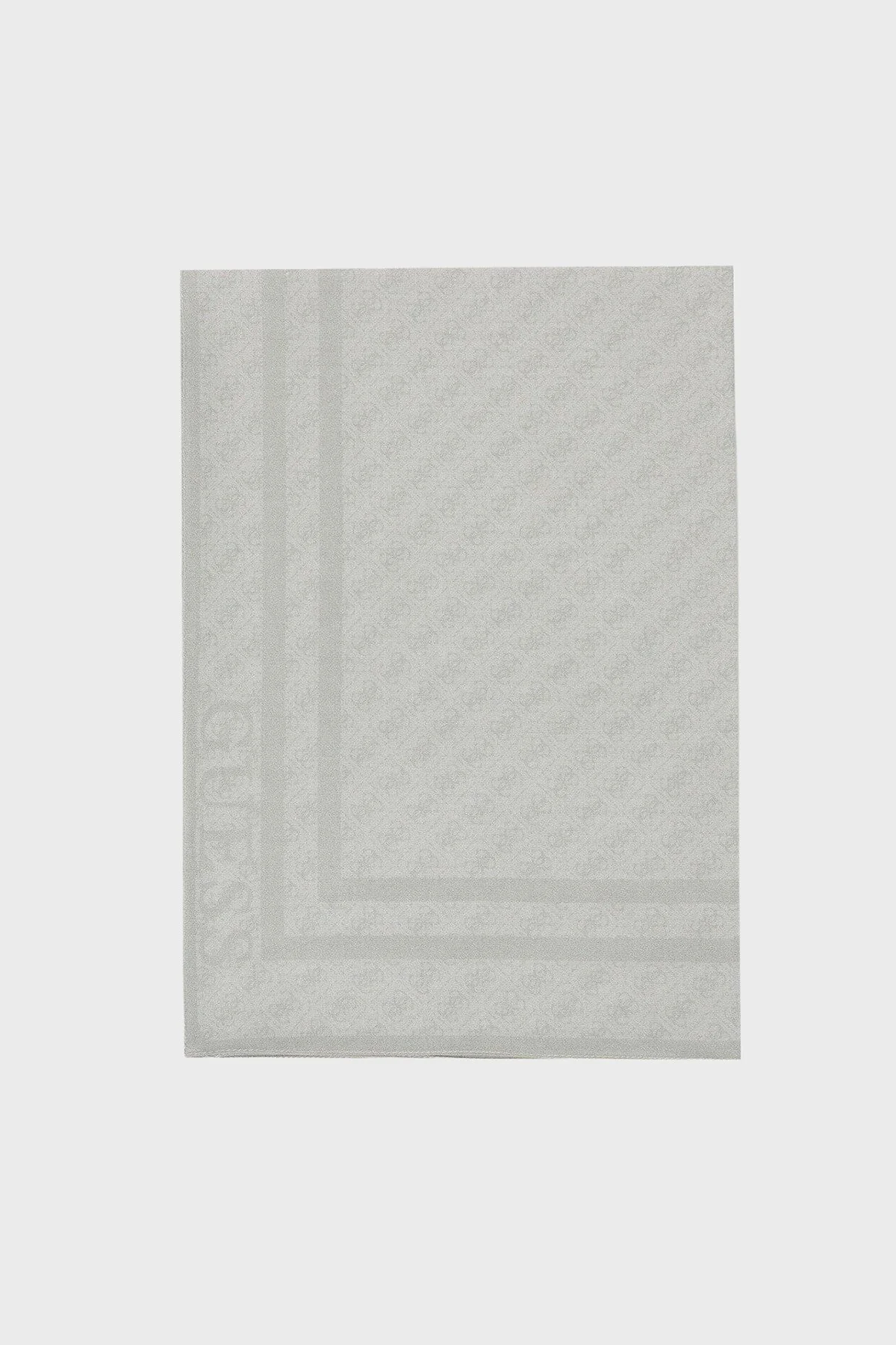 Guess Logolu 70 x 200 cm İpek Kadın Şal AW5750 SIL03 GRY Gri - 1