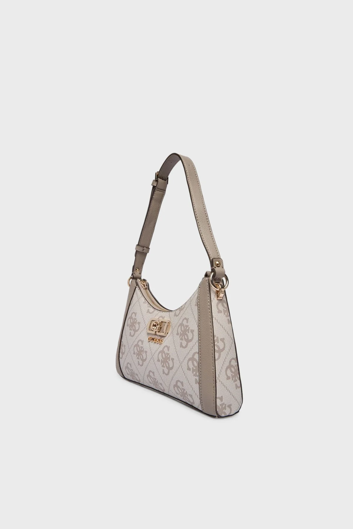 Guess Logolu Ayarlanabilir Omuz Askılı HWOS9901180 Bayan Çanta HWOS99 01180 DKO BEJ - 5