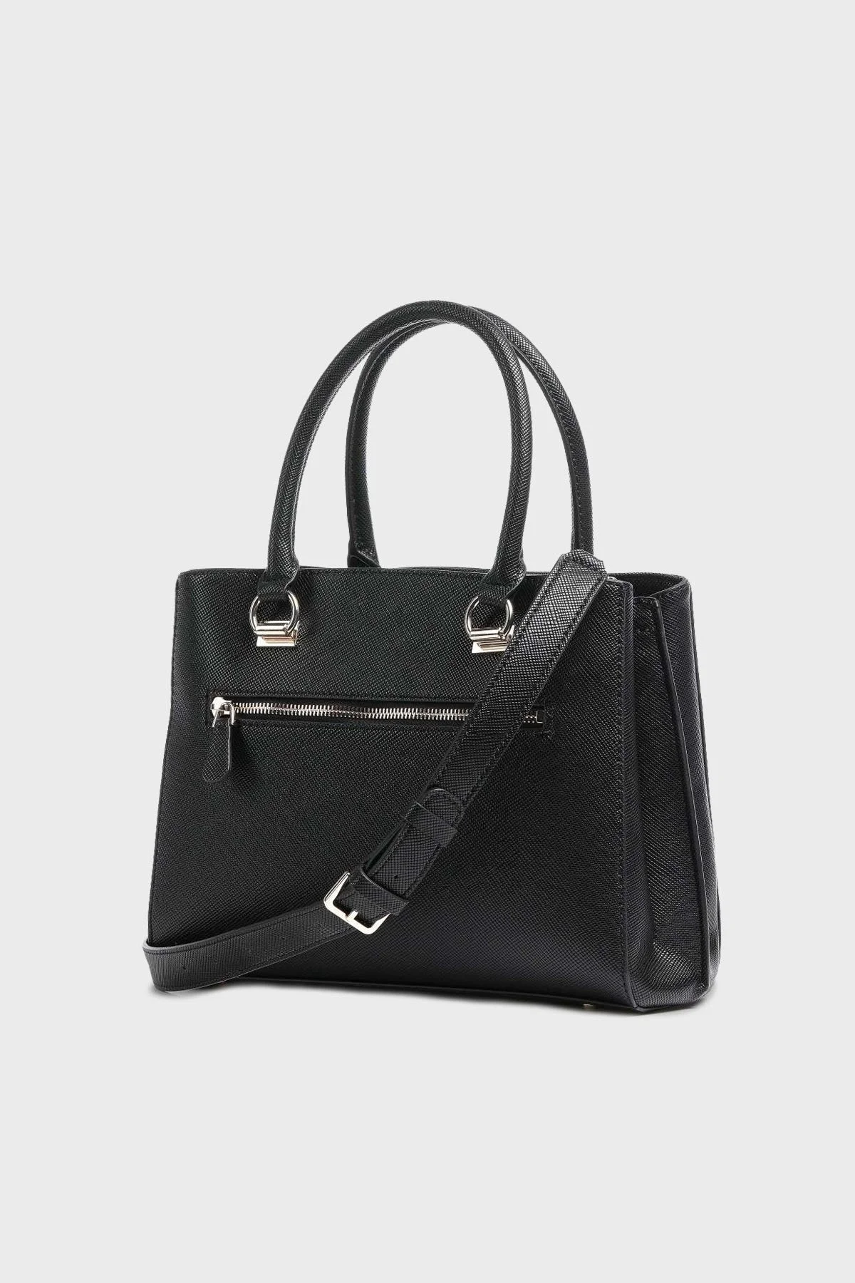 Guess Logolu Ayarlanabilir ve Çıkarılabilir Omuz Askılı Noelle Bayan Çanta HWZG7879060 BLA SİYAH - 2