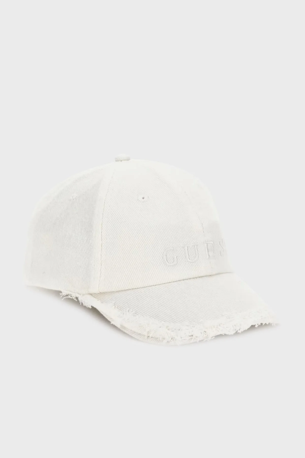 Guess Logolu Baseball AW9493COT01 Bayan Şapka AW9493COT01 OFF BEYAZ - 1