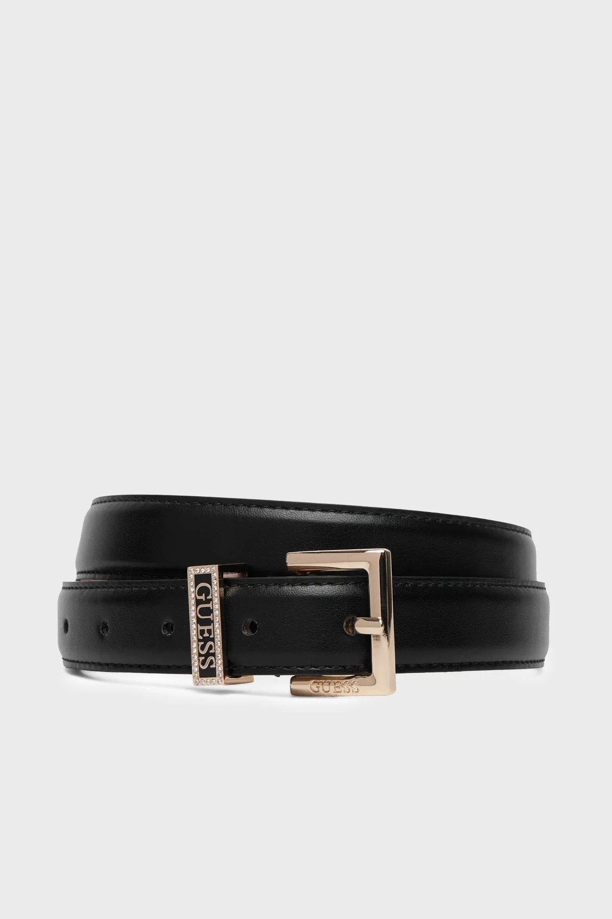 Guess Logolu BW9499 P6425 Kadın Kemer BW9499P6425 BLA Siyah - 1