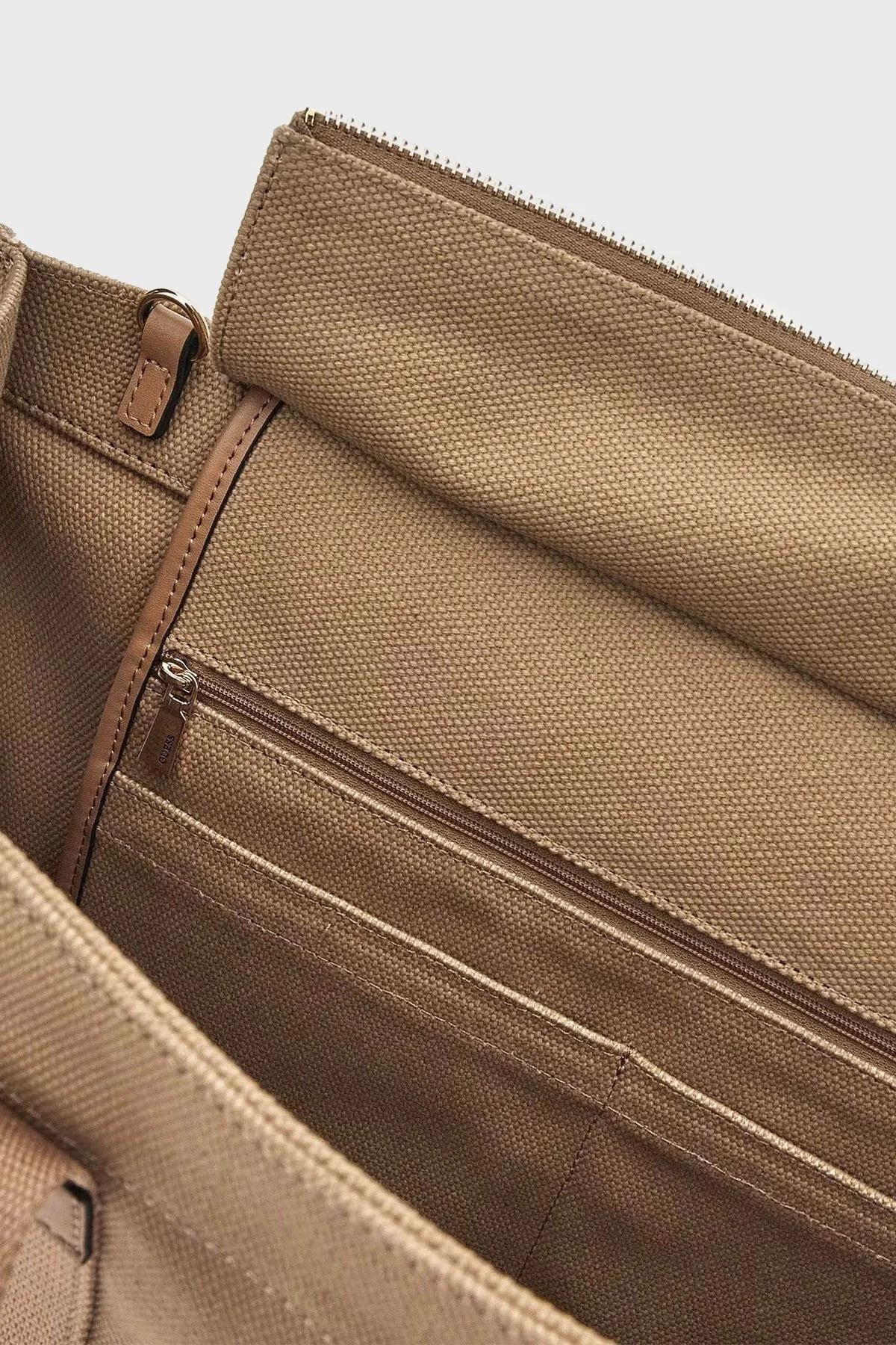 Guess Logolu Canvas HWAG9319220 Bayan Çanta HWAG9319220 BEI BEJ - 3