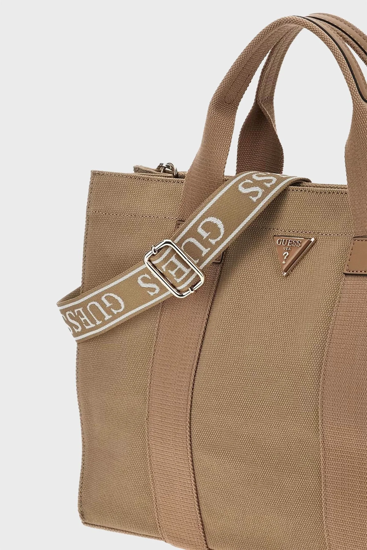 Guess Logolu Canvas HWAG9319220 Bayan Çanta HWAG9319220 BEI BEJ - 4