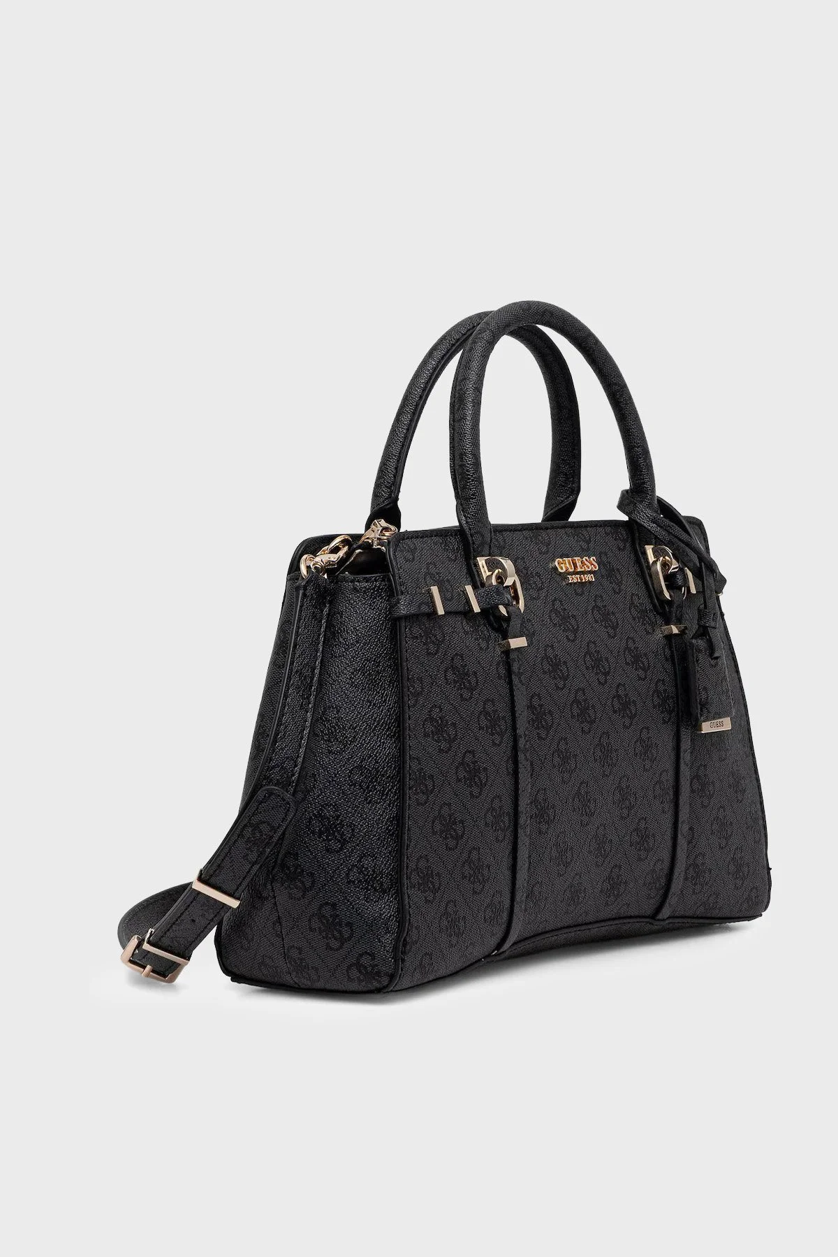 Guess Logolu Çıkarılabilir Askılı HWSG9917060 Kadın Çanta HWSG99 17060 CLO ANTRASİT - 3