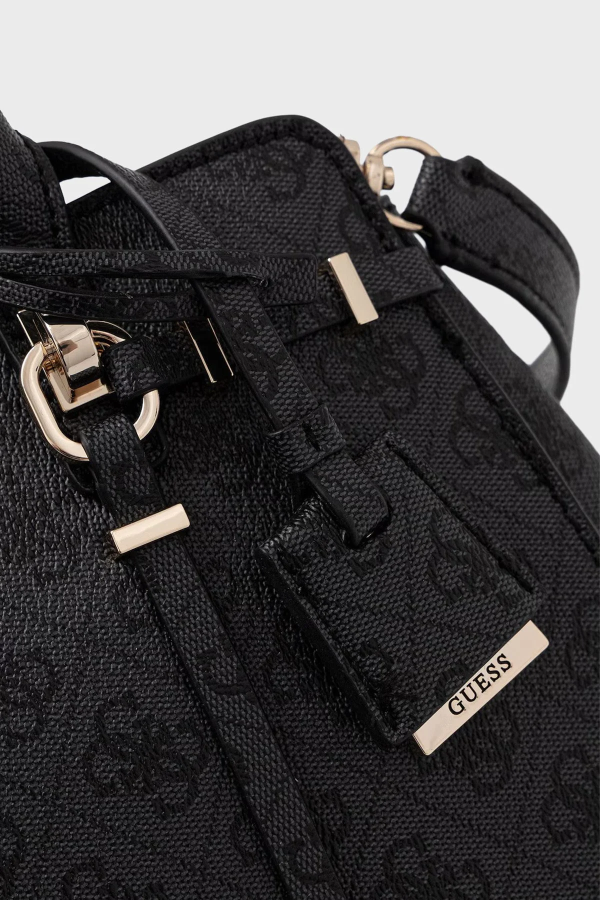 Guess Logolu Çıkarılabilir Askılı HWSG9917060 Kadın Çanta HWSG99 17060 CLO ANTRASİT - 4