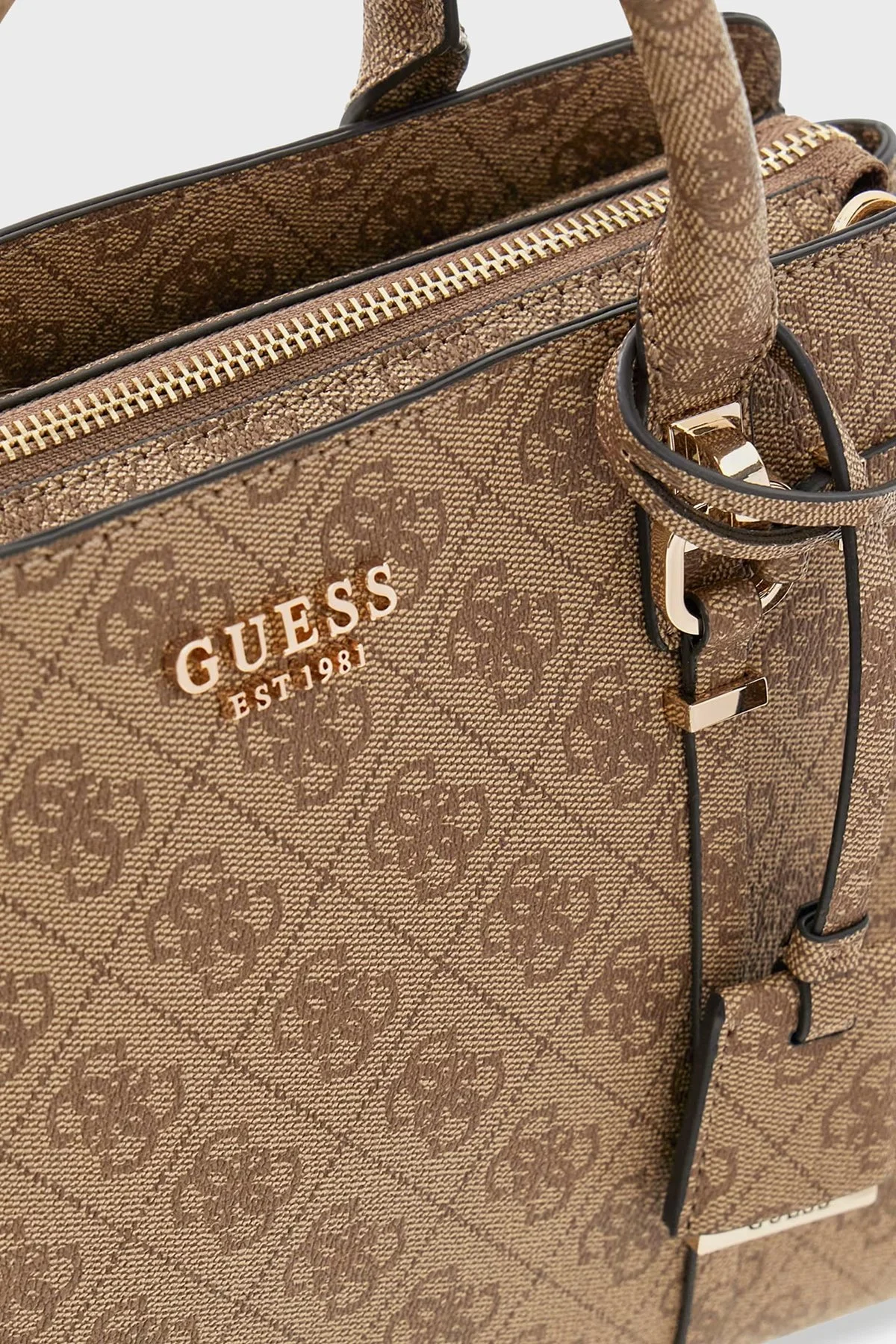 Guess Logolu Çıkarılabilir Askılı HWSG9917060 Kadın Çanta HWSG99 17060 LTL KAHVE - 7