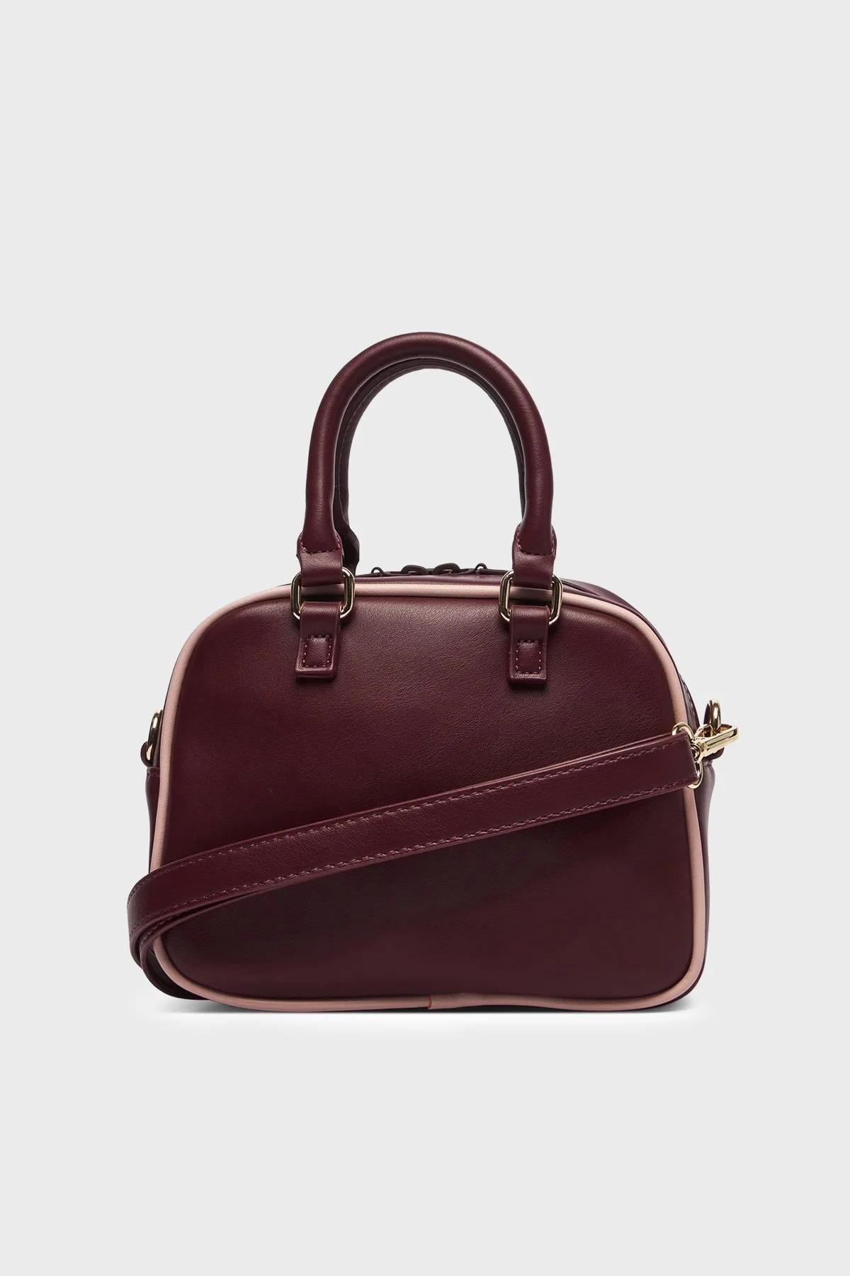 Guess Logolu Çıkarılabilir Askılı Mini V6BZ03W4541 Kadın Çanta V6BZ03 W4541 G596 Bordo - 2