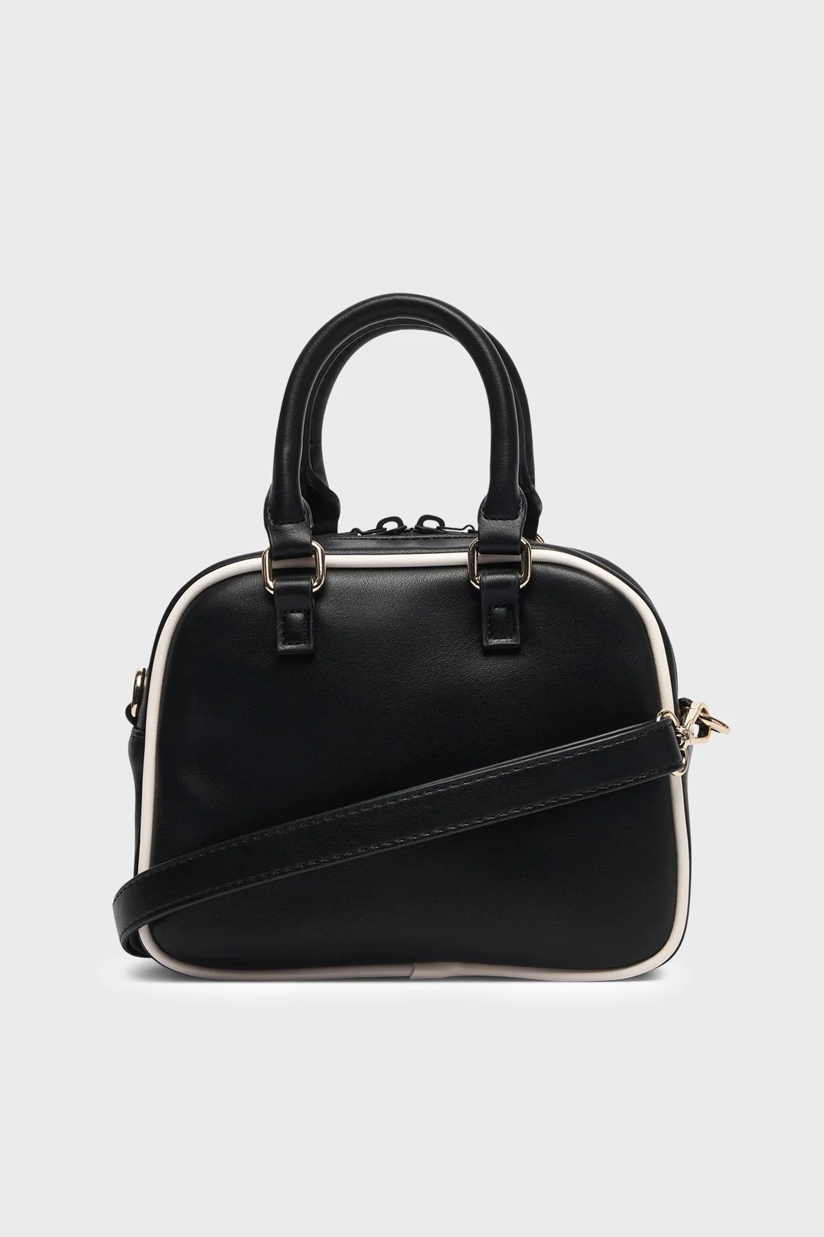 Guess Logolu Çıkarılabilir Askılı Mini V6BZ03W4541 Kadın Çanta V6BZ03 W4541 JBLK Siyah - 2