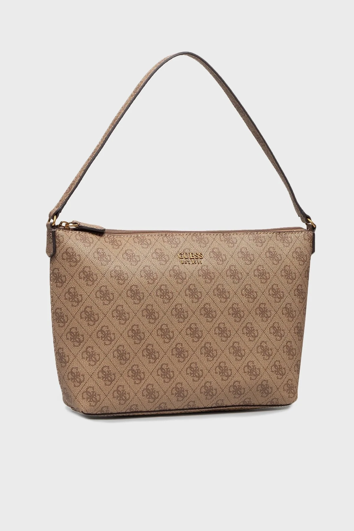 Guess Logolu Çıkarılabilir Detaylı Eco Bayan Çanta HWESB839023 LTL KAHVE - 3