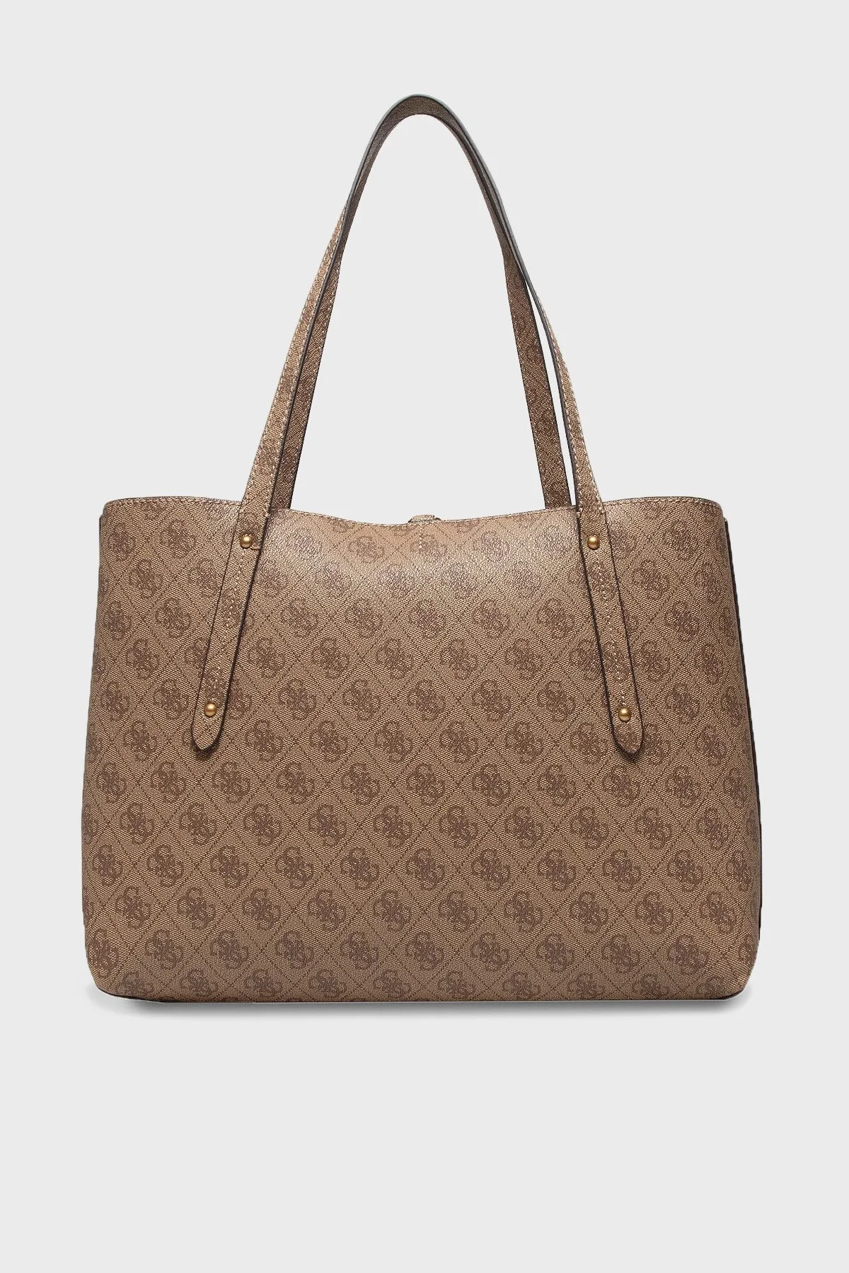 Guess Logolu Çıkarılabilir Detaylı Eco Bayan Çanta HWESB839023 LTL KAHVE - 6
