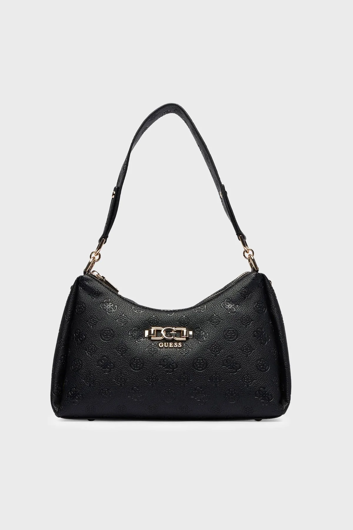 Guess Logolu Çıkarılabilir Omuz Askılı HWPD9916180 Kadın Çanta HWPD99 16180 BLO SİYAH - 1