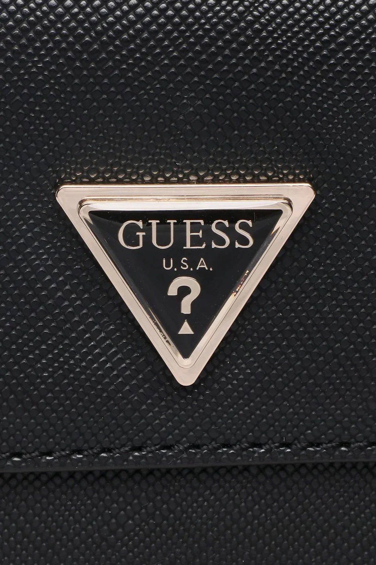Guess Logolu Çıkarılabilir Omuz Askılı Matilde Bayan Çanta HWVG8755200 BLA SİYAH - 2