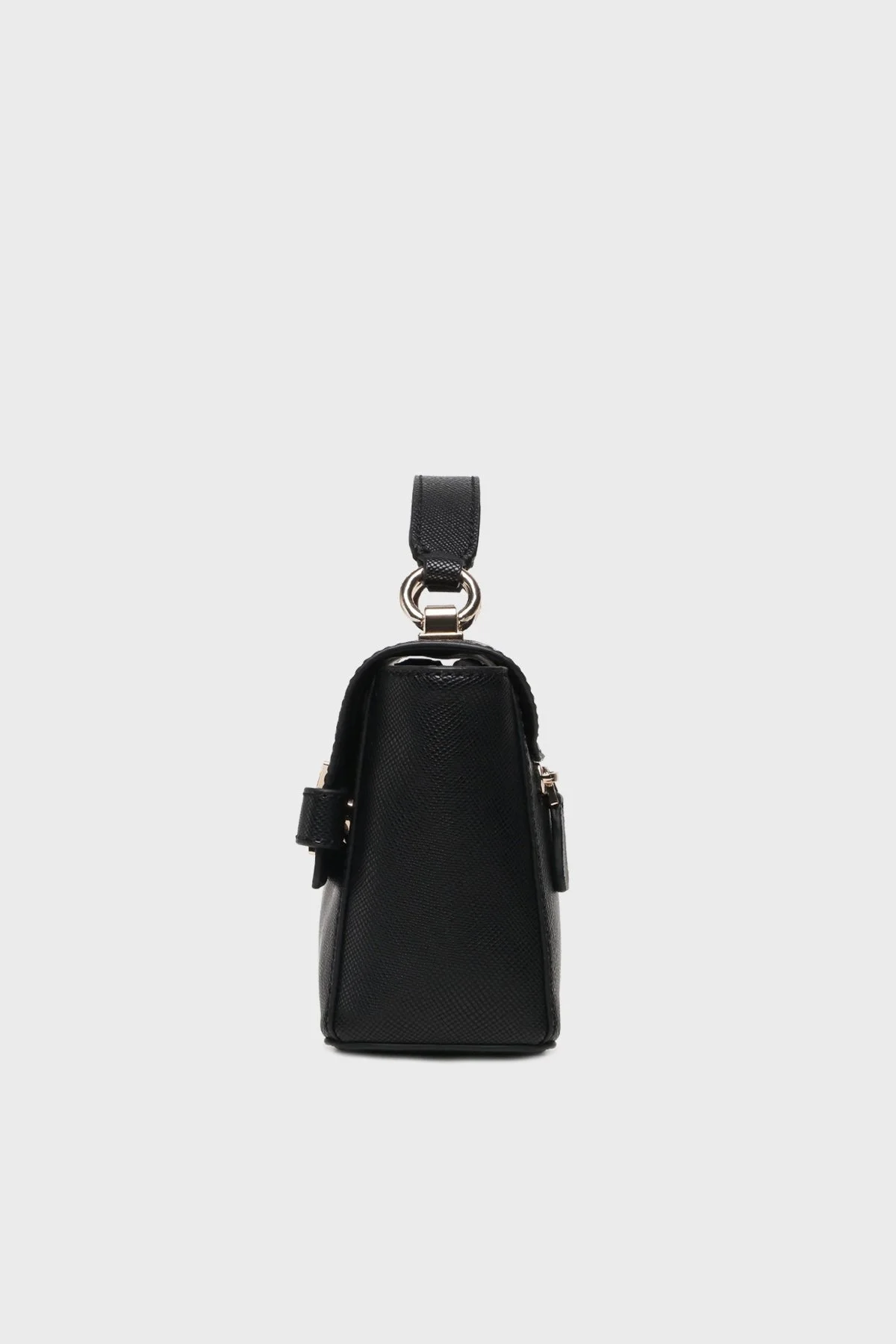 Guess Logolu Çıkarılabilir Omuz Askılı Matilde Bayan Çanta HWVG8755200 BLA SİYAH - 3