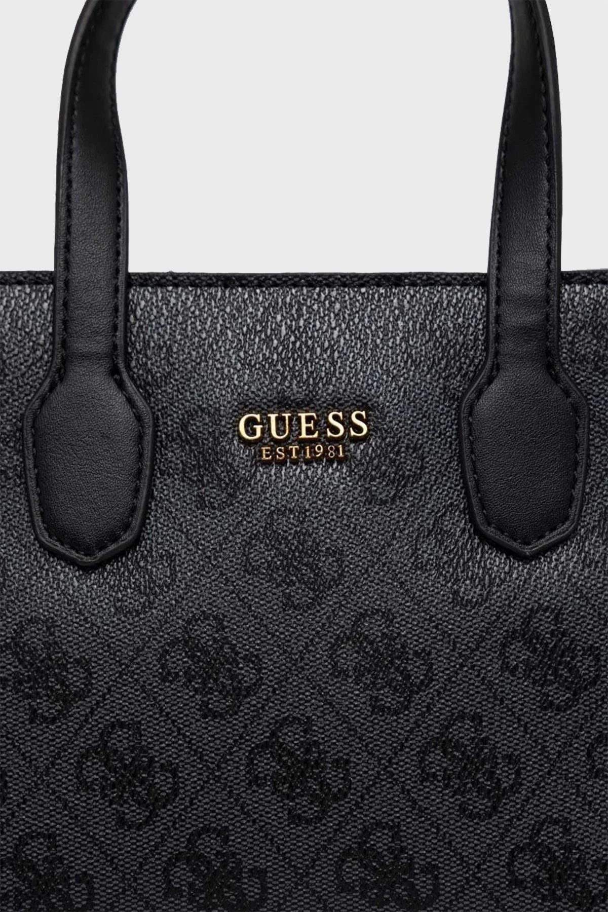 Guess Logolu Çıkarılabilir Omuz Askılı Silvana Bayan Çanta HWSB8665770 CLO ANTRASİT - 5