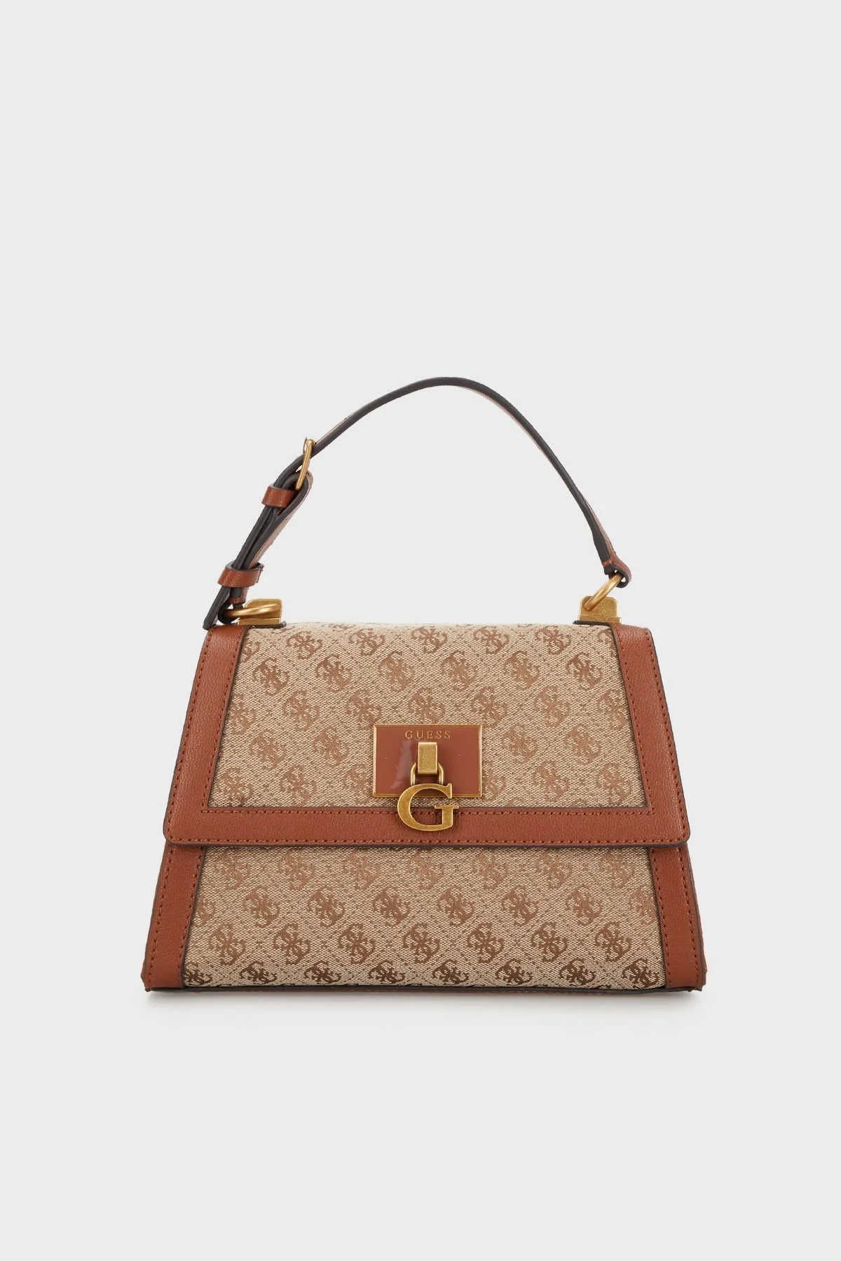 Guess Logolu Çıkarılabilir Omuz Askılı Stephi Bayan Çanta HWJB7875200 LLG KAHVE - 1