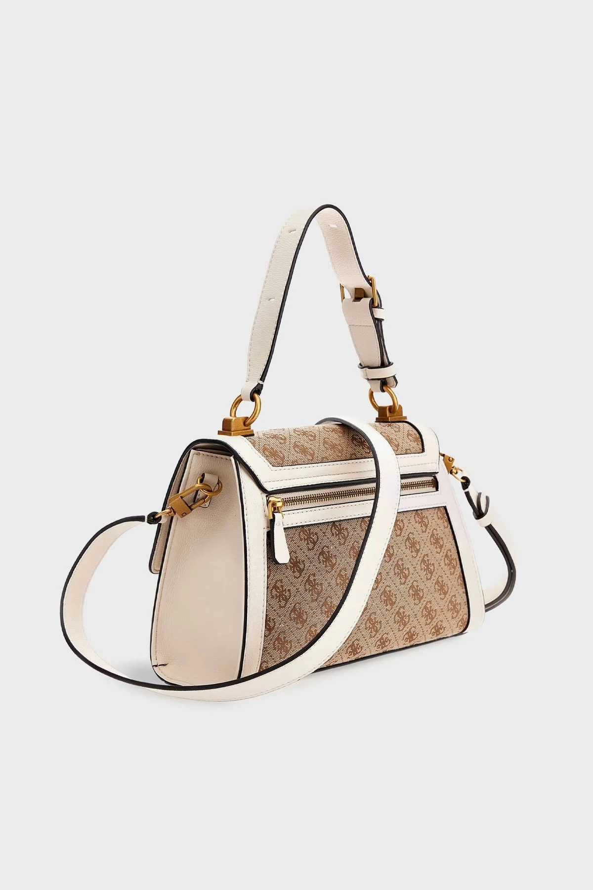 Guess Logolu Çıkarılabilir Omuz Askılı Stephi Bayan Çanta HWJB7875200 LLS KAHVE - 4