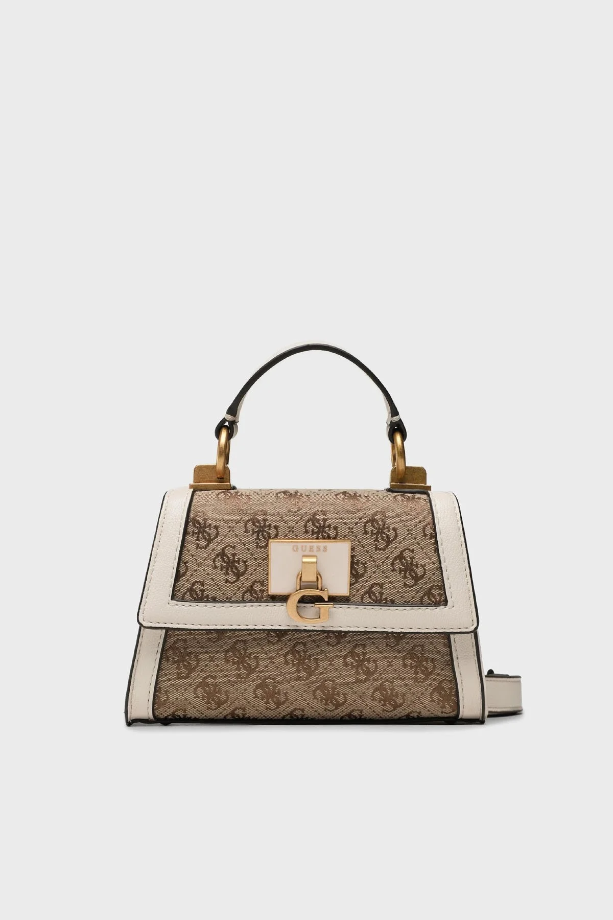 Guess Logolu Çıkarılabilir Omuz Askılı Stephi Bayan Çanta HWJB7875770 LLS KAHVE - 1