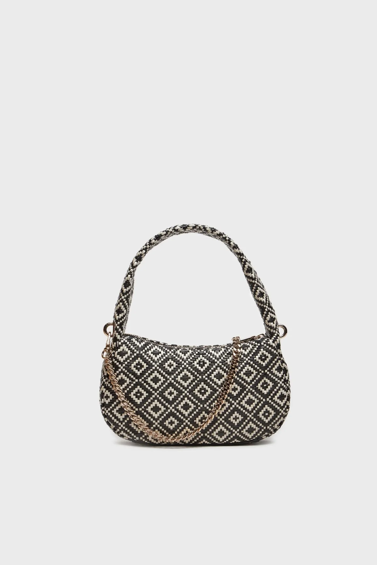 Guess Logolu Çıkarılabilir Zincir Aksılı Rianee HWWR9228020 Bayan Çanta HWWR9228020 BLA SİYAH - 4