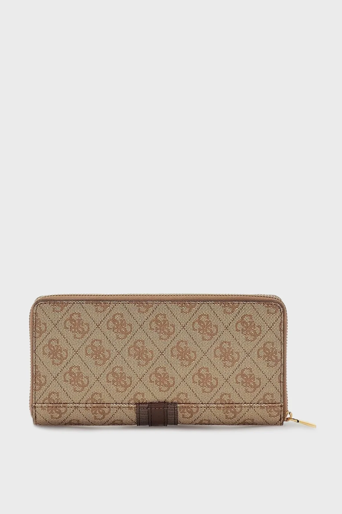 Guess Logolu Çok Bölmeli Büyük Boy Ginevra Bayan Cüzdan SWSB8675630 LTL KAHVE - 2