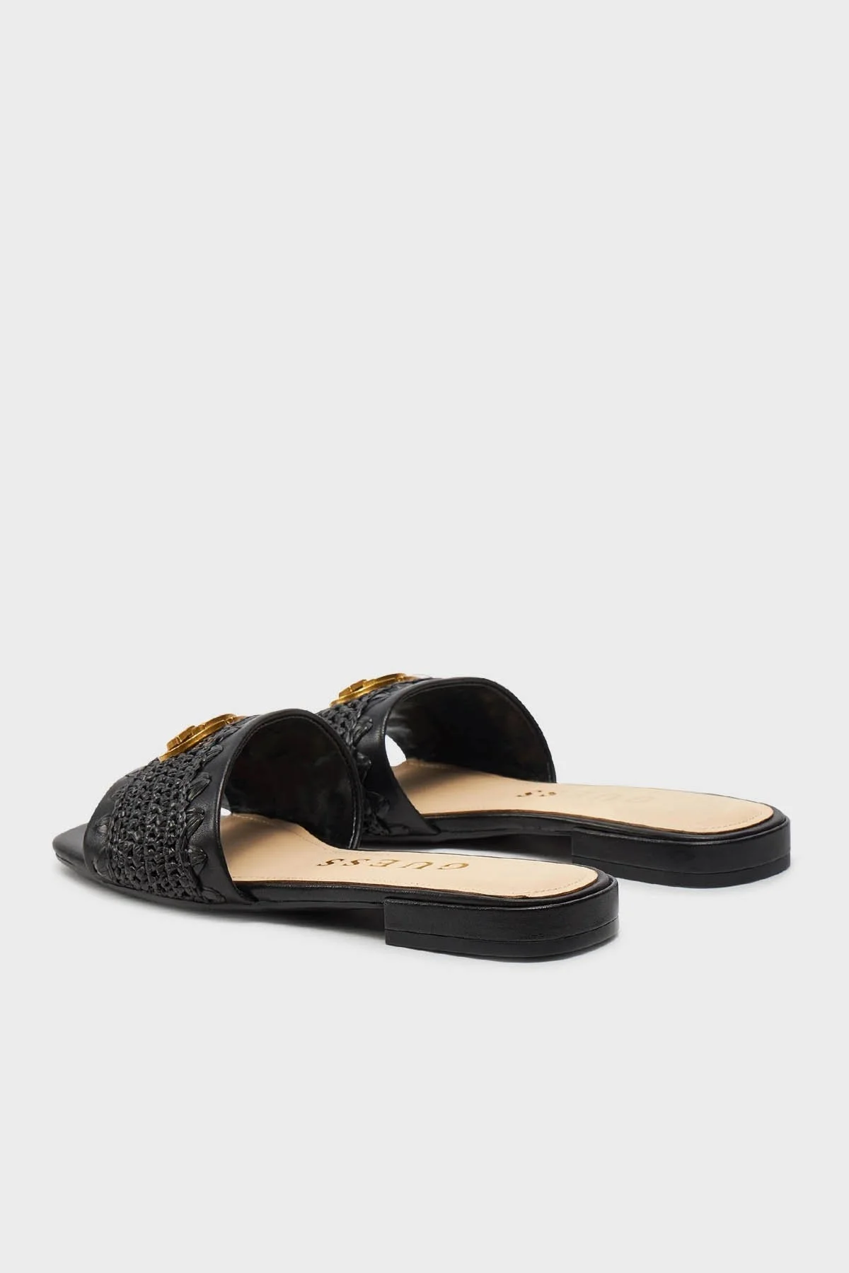 Guess Logolu Düz FLGTARELE19 Bayan Terlik FLGTAR ELE19 BLACK SİYAH - 3