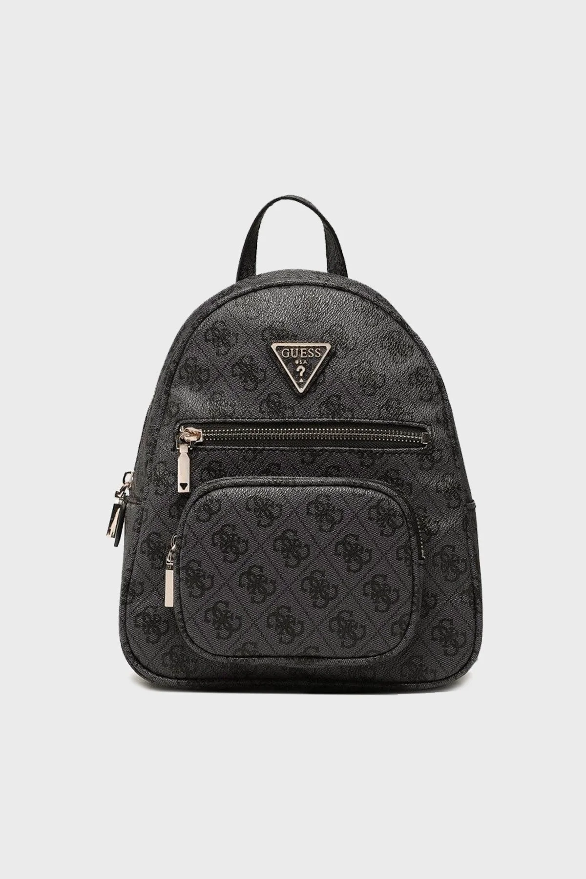 Guess Logolu Fermuarlı Eco Elements Bayan Sırt Çantası HWEBG876732 CLO ANTRASİT - 1