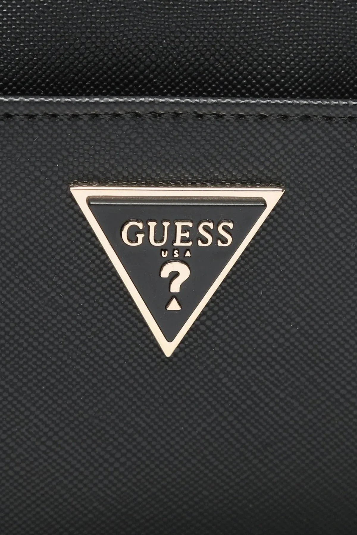Guess Logolu Fermuarlı Ek Bölmeli Mini Bayan Çanta PW1558P3274 BLA SİYAH - 3