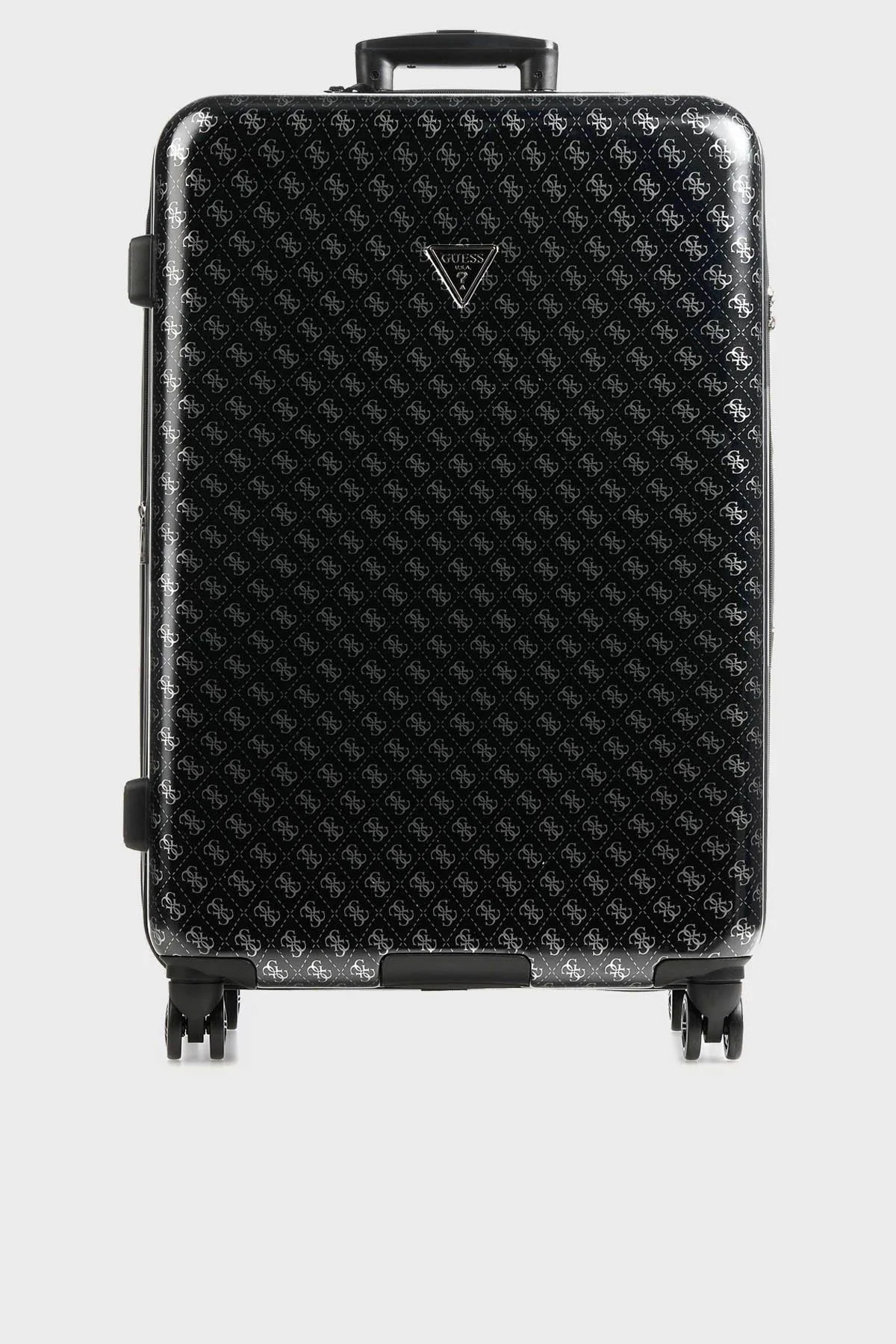 Guess Logolu Jesco Büyük Boy Bayan Valiz TWH83899880 COA SİYAH - 1