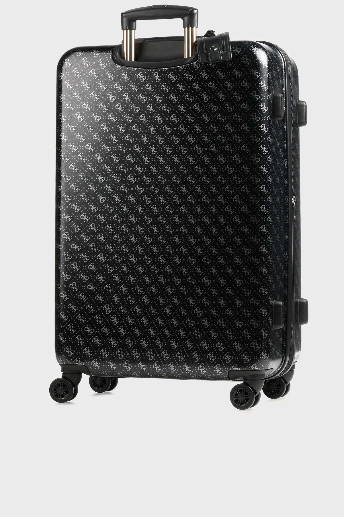 Guess Logolu Jesco Büyük Boy Bayan Valiz TWH83899880 COA SİYAH - 2