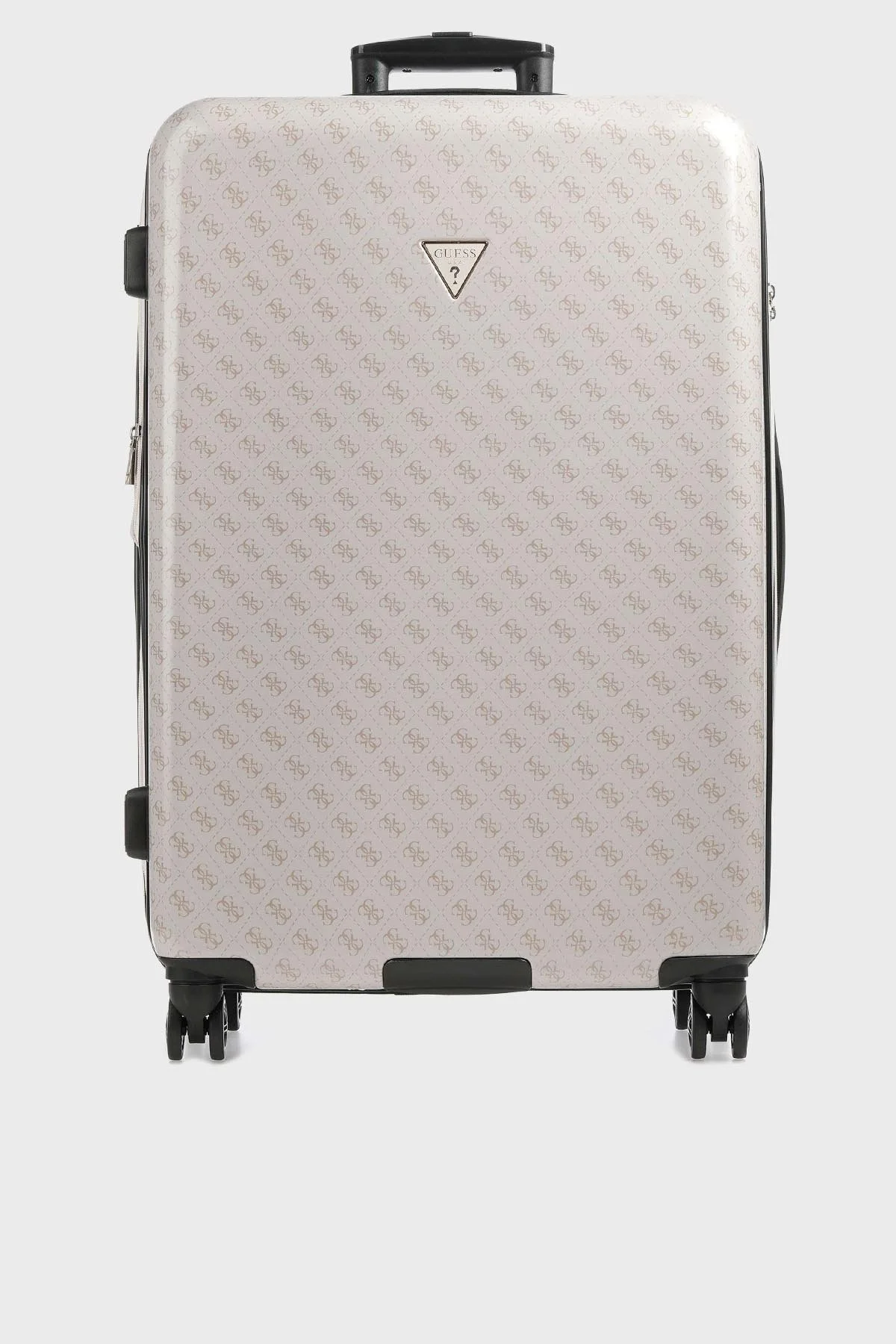 Guess Logolu Jesco Büyük Boy Bayan Valiz TWH83899880 DOV GRİ - 1