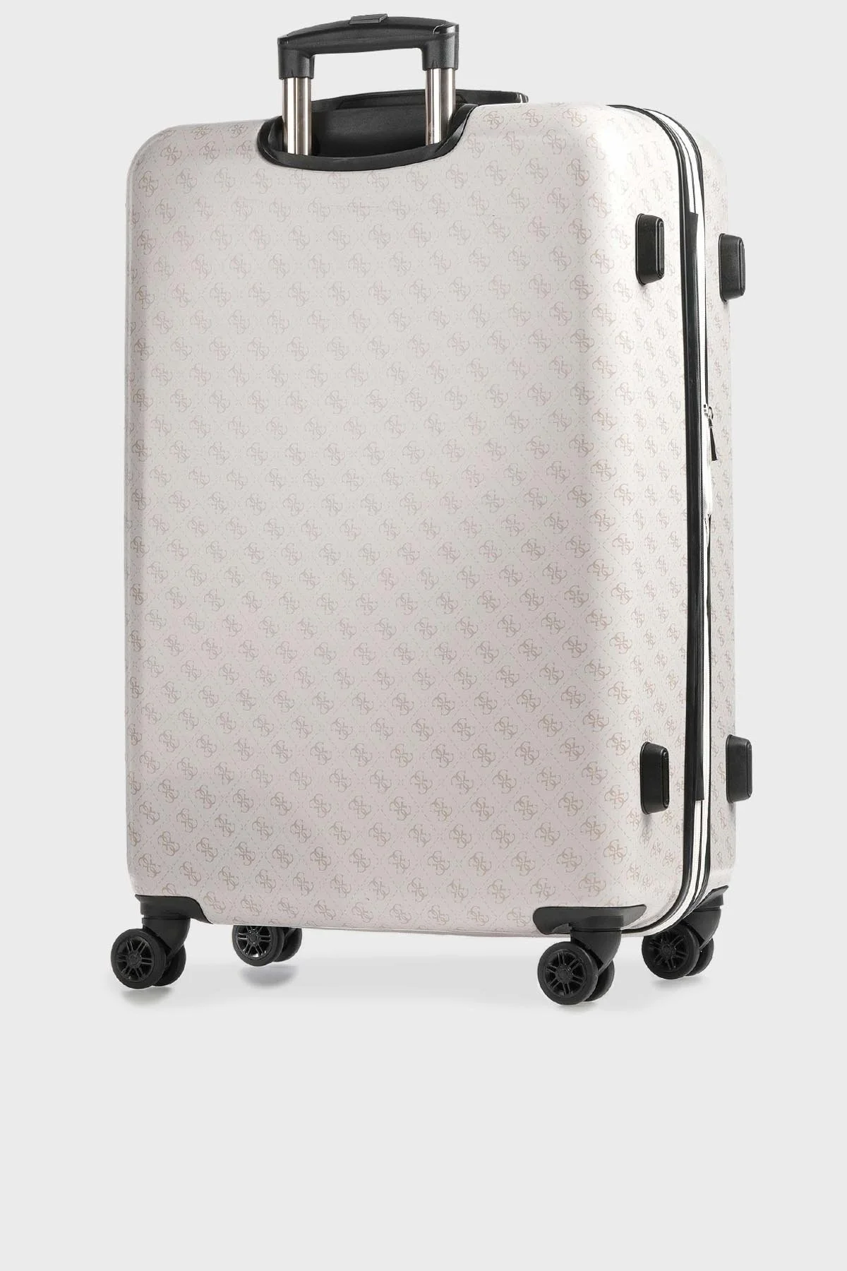 Guess Logolu Jesco Büyük Boy Bayan Valiz TWH83899880 DOV GRİ - 2