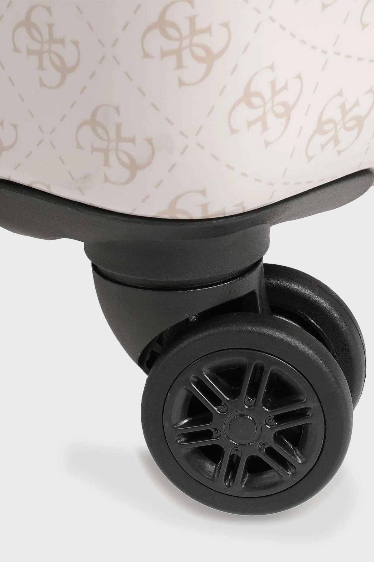 Guess Logolu Jesco Büyük Boy Bayan Valiz TWH83899880 DOV GRİ - 5