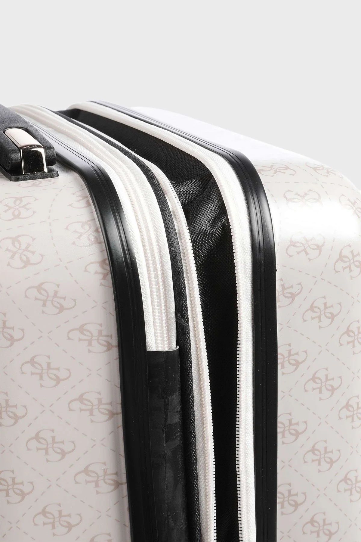 Guess Logolu Jesco Kabin Boy Bayan Valiz TWH83899830 DOV GRİ - 5