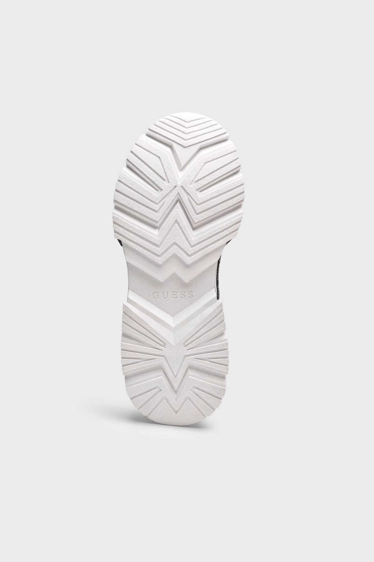 Guess Logolu Kalın Taban Sneaker FLJCR6ELE12 Kadın Ayakkabı FLJCR6 ELE12 WHBLK BEYAZ-SİYAH - 6