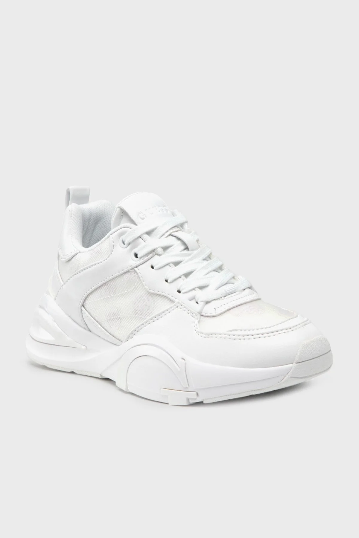 Guess Logolu Kalın Tabanlı Bestie3 Sneaker Bayan Ayakkabı FL5B3S FAL12 WHITE BEYAZ - 3