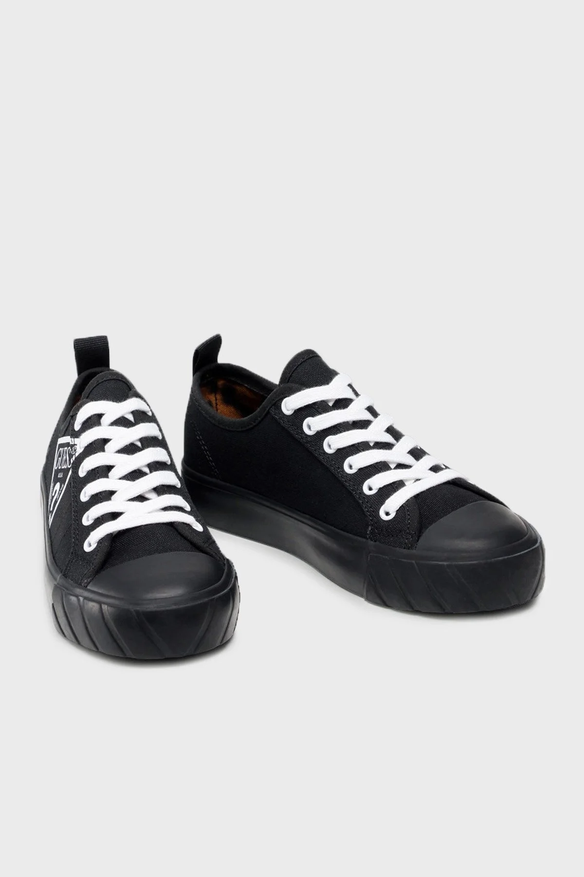 Guess Logolu Kerrie Sneaker Bayan Ayakkabı FL5KRR FAB12 BLACK SİYAH - 5